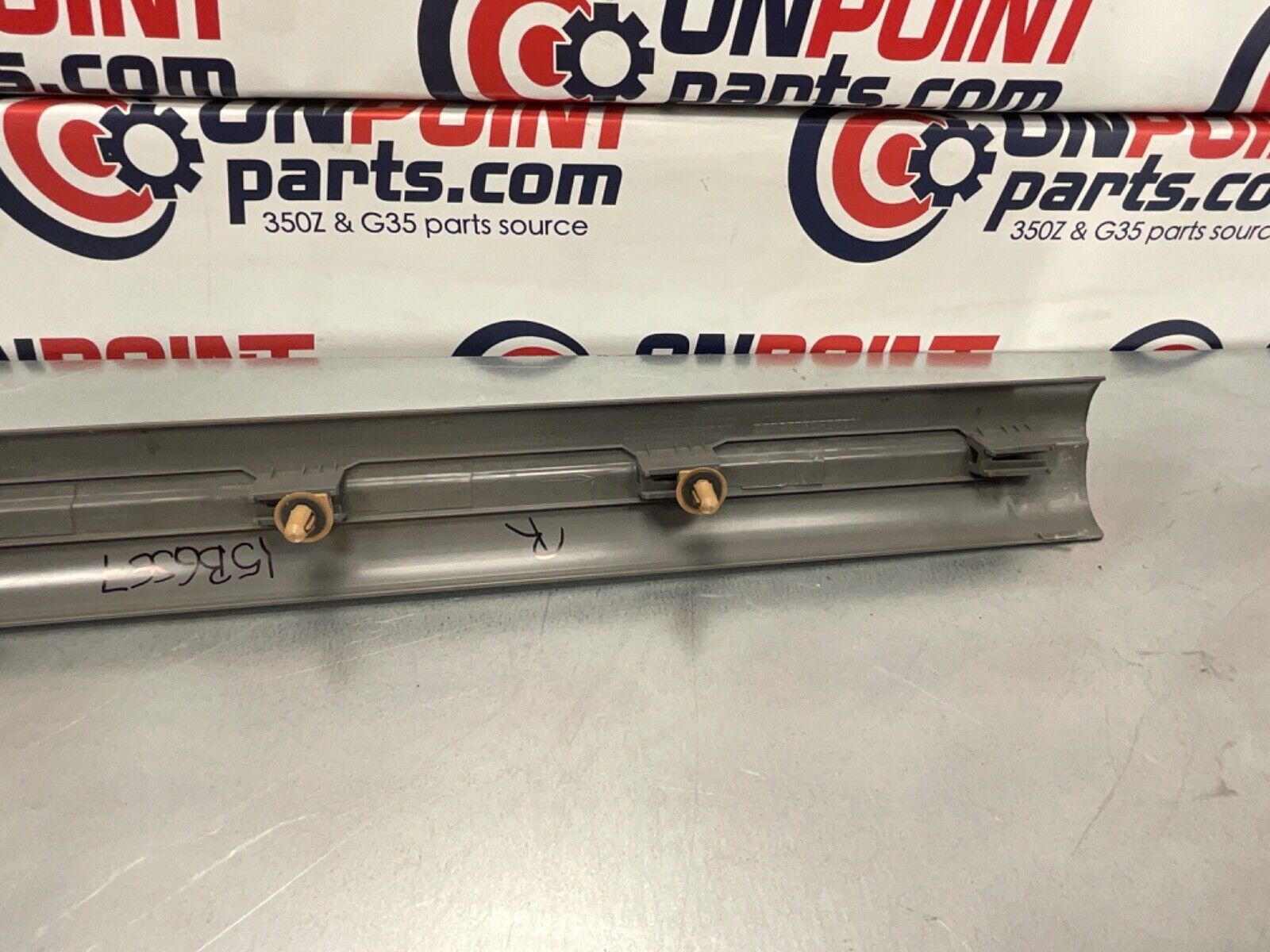 2009 BMW E92 335i Passenger Right Door Sill Threshold Trim OEM 15BGSE7 - On Point Parts Inc