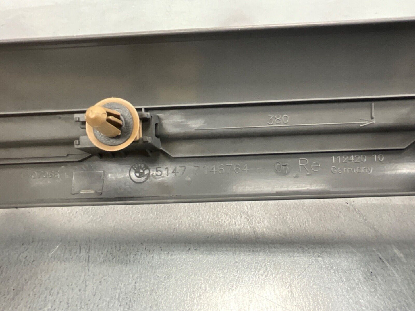 2009 BMW E92 335i Passenger Right Door Sill Threshold Trim OEM 15BGSE7 - On Point Parts Inc