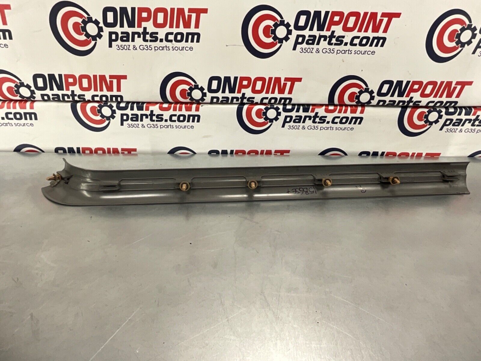 2009 BMW E92 335i Passenger Right Door Sill Threshold Trim OEM 15BGSE7 - On Point Parts Inc