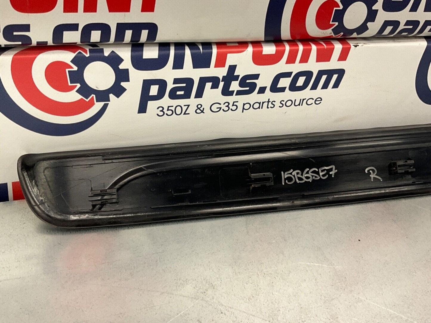 2009 BMW E92 335i Coupe Passenger Right Door Sill Kick Plate Trim OEM 15BGSE7 - On Point Parts Inc