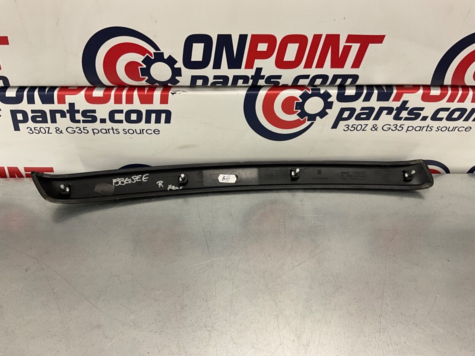 2009 BMW E92 335i Passenger Rear Interior Gray Poplar Quarter Trim OEM 15BGSEE - On Point Parts Inc