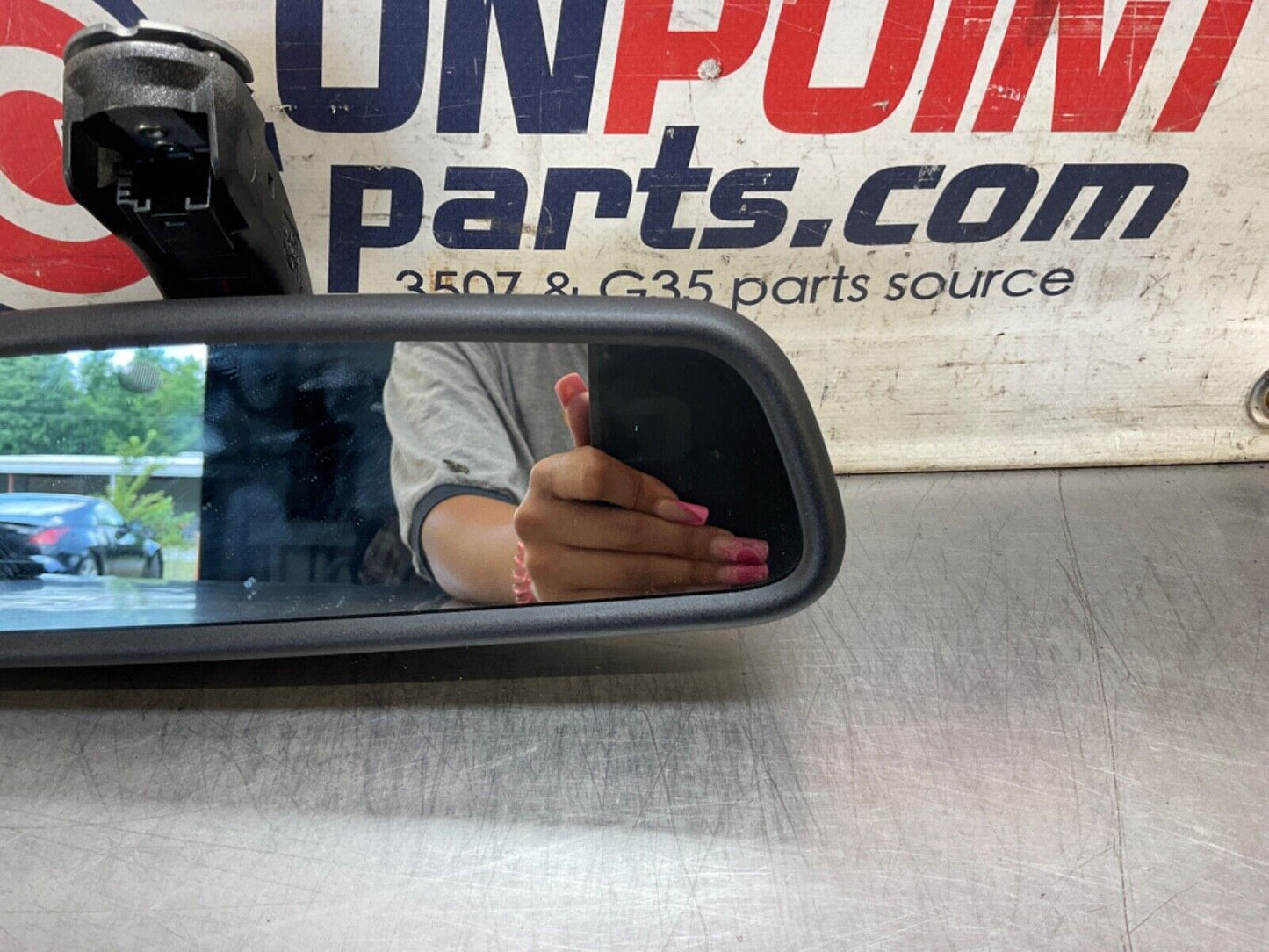 2009 BMW E92 335i Rear View Mirror with Compass and Home Link OEM 15BGSEC - On Point Parts Inc