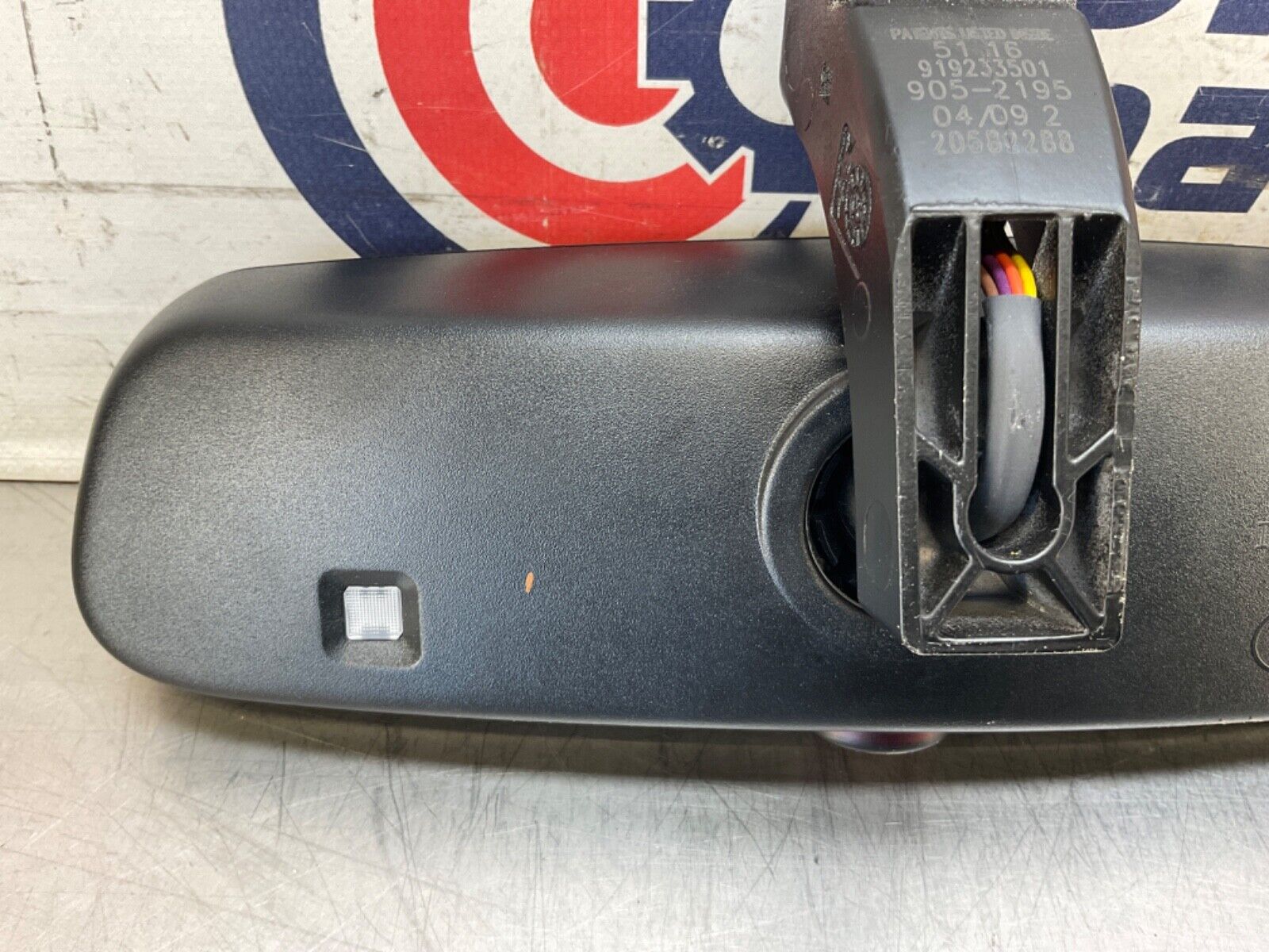 2009 BMW E92 335i Rear View Mirror with Compass and Home Link OEM 15BGSEC - On Point Parts Inc