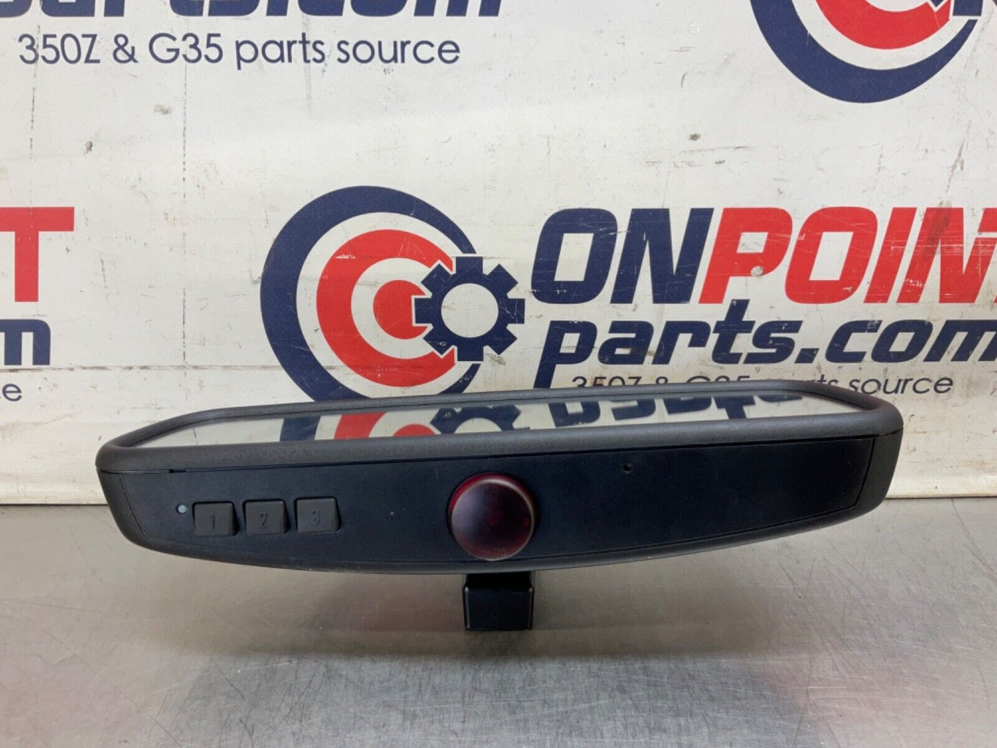 2009 BMW E92 335i Rear View Mirror with Compass and Home Link OEM 15BGSEC - On Point Parts Inc