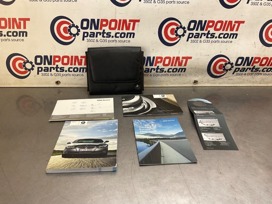 2009 BMW E92 335i Owner's Manual OEM 15BGSEC - On Point Parts Inc