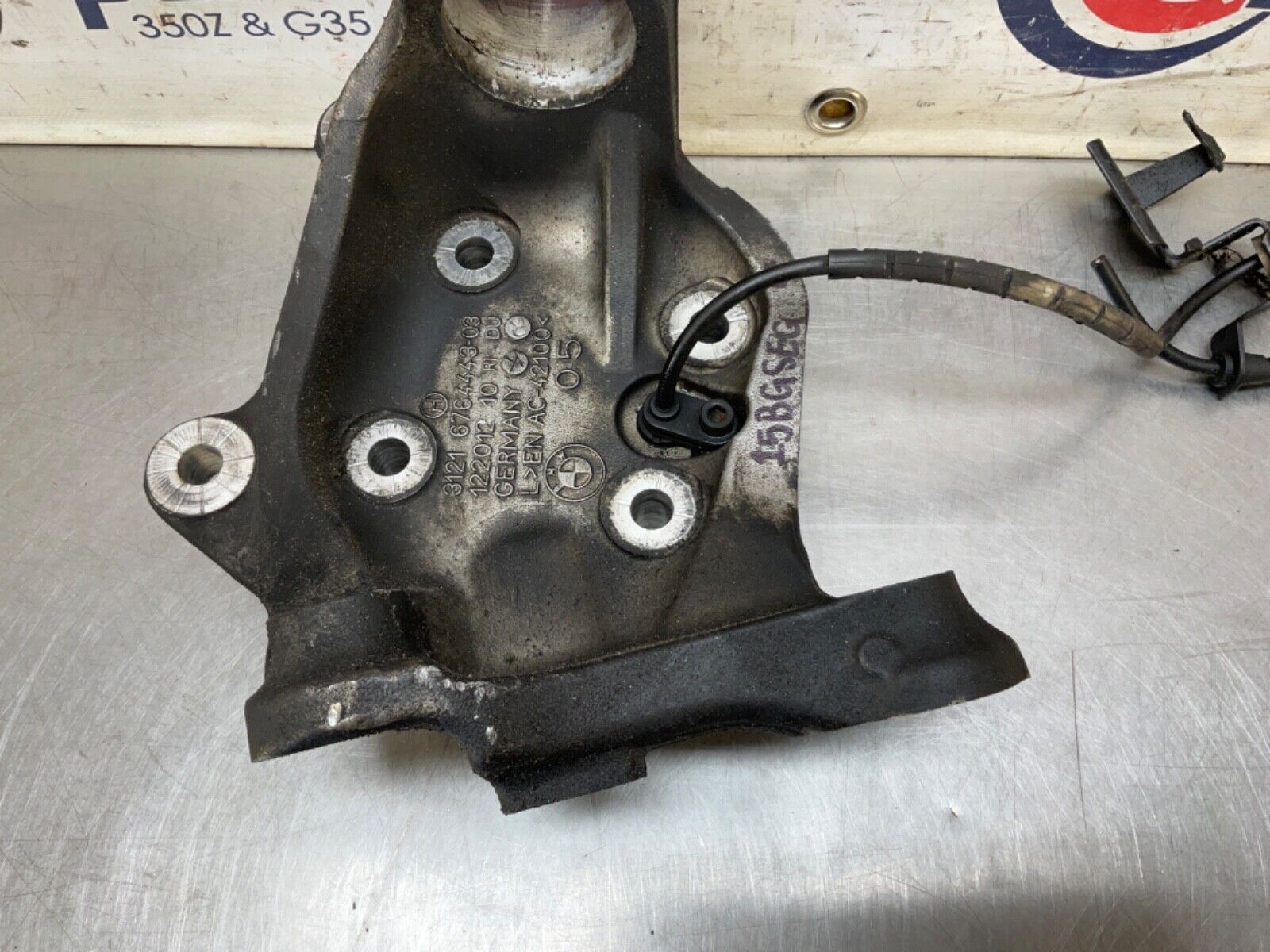 2009 BMW E92 335i Driver Left Front Suspension Spindle Knuckle OEM 15BGSEG - On Point Parts Inc