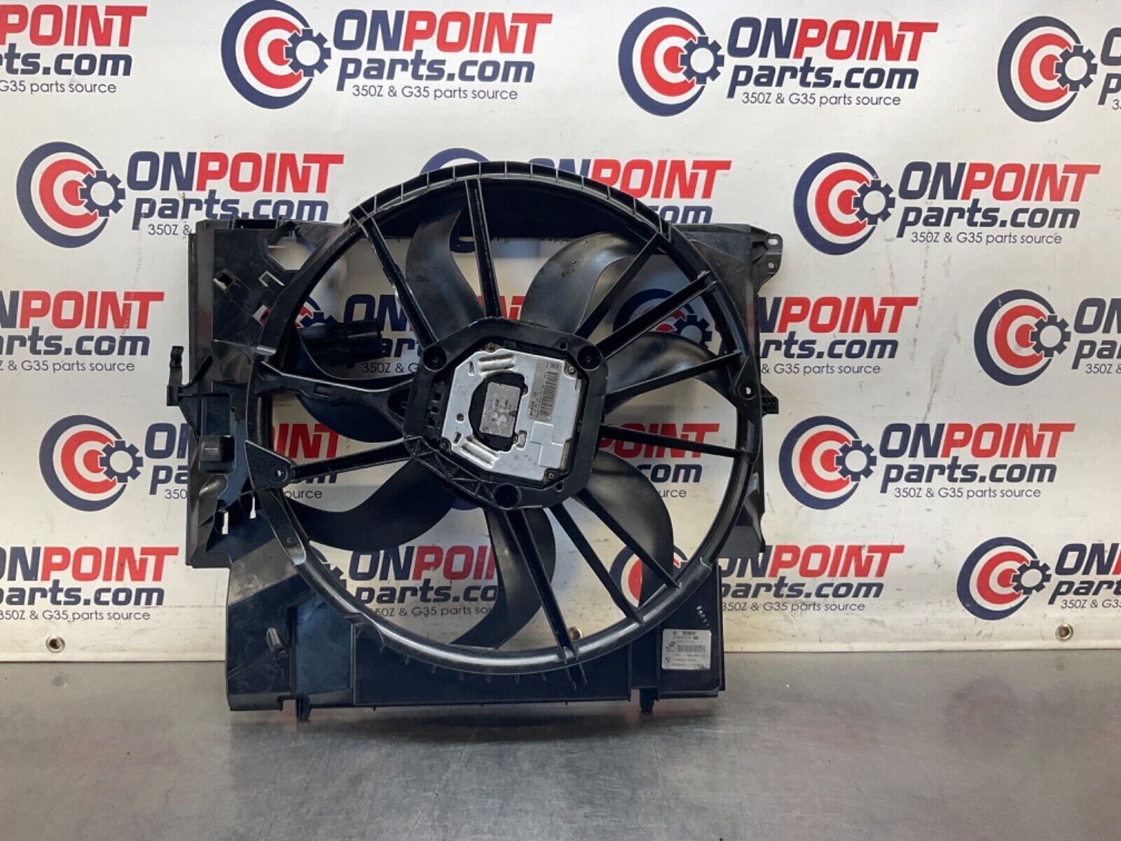 2009 BMW E92 335i Radiator Fan Assembly OEM 15BGSE3 - On Point Parts Inc