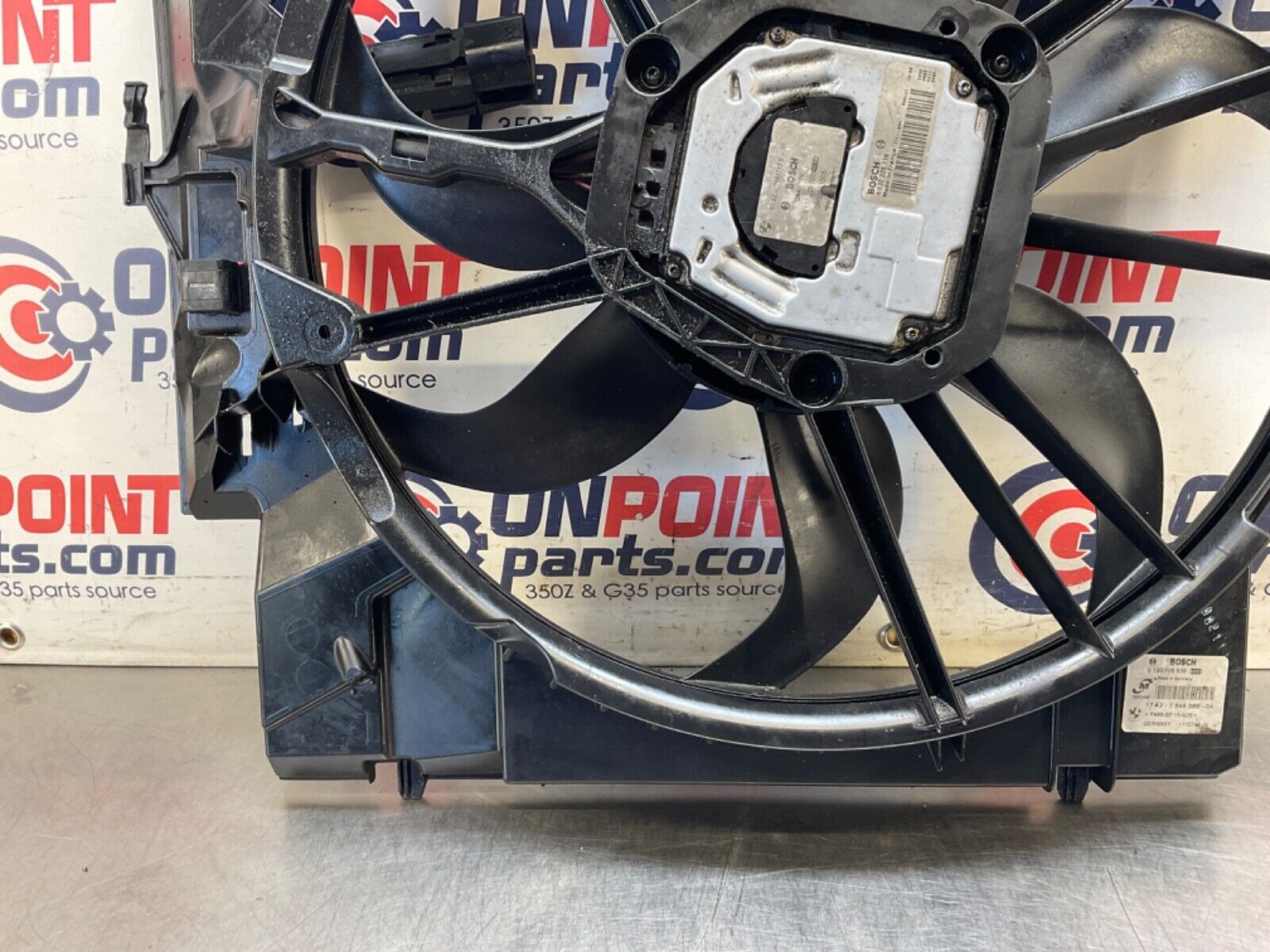 2009 BMW E92 335i Radiator Fan Assembly OEM 15BGSE3 - On Point Parts Inc