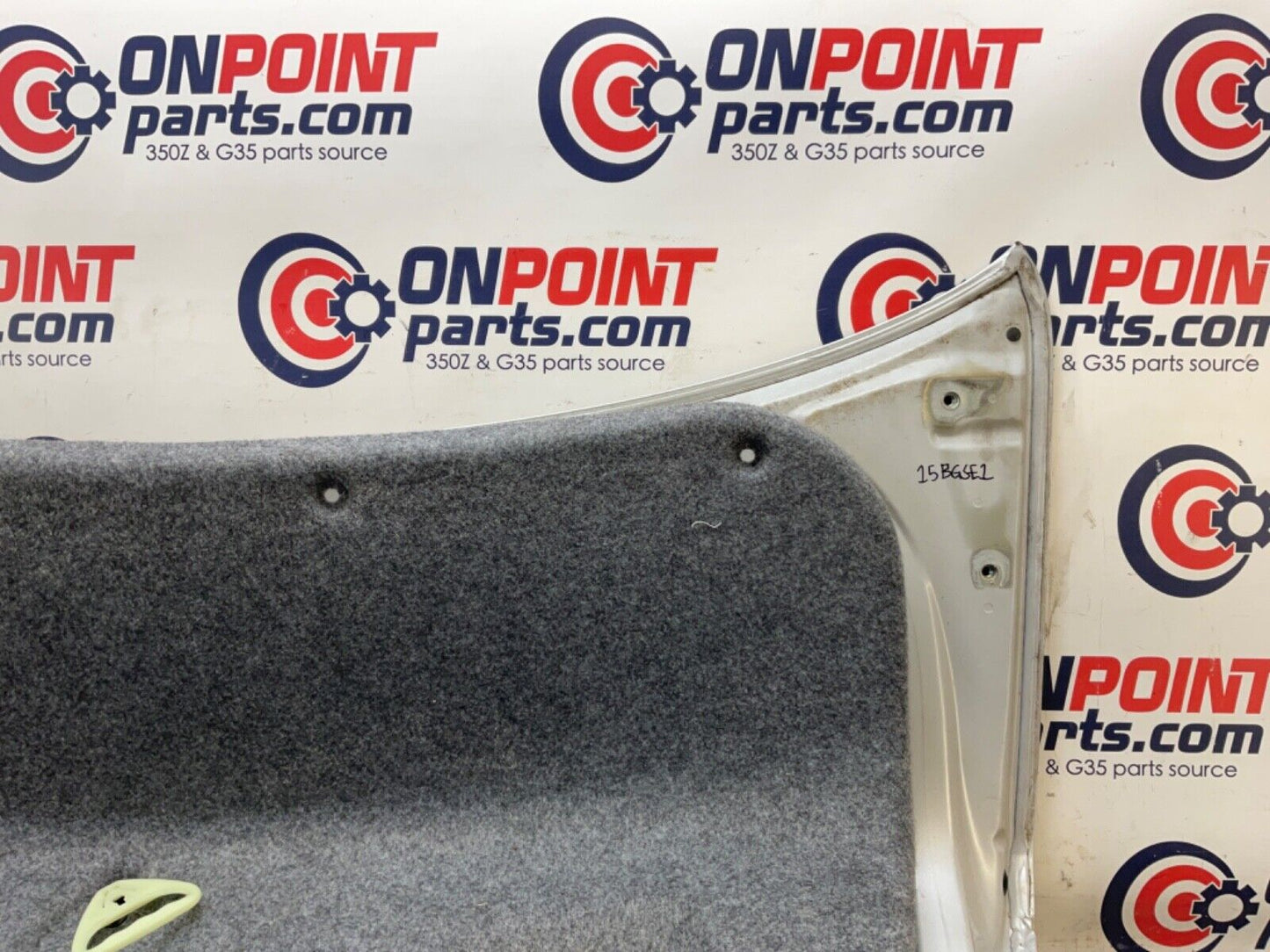 2009 BMW E92 335i Complete Trunk Lid OEM 15BGSE1 - On Point Parts Inc