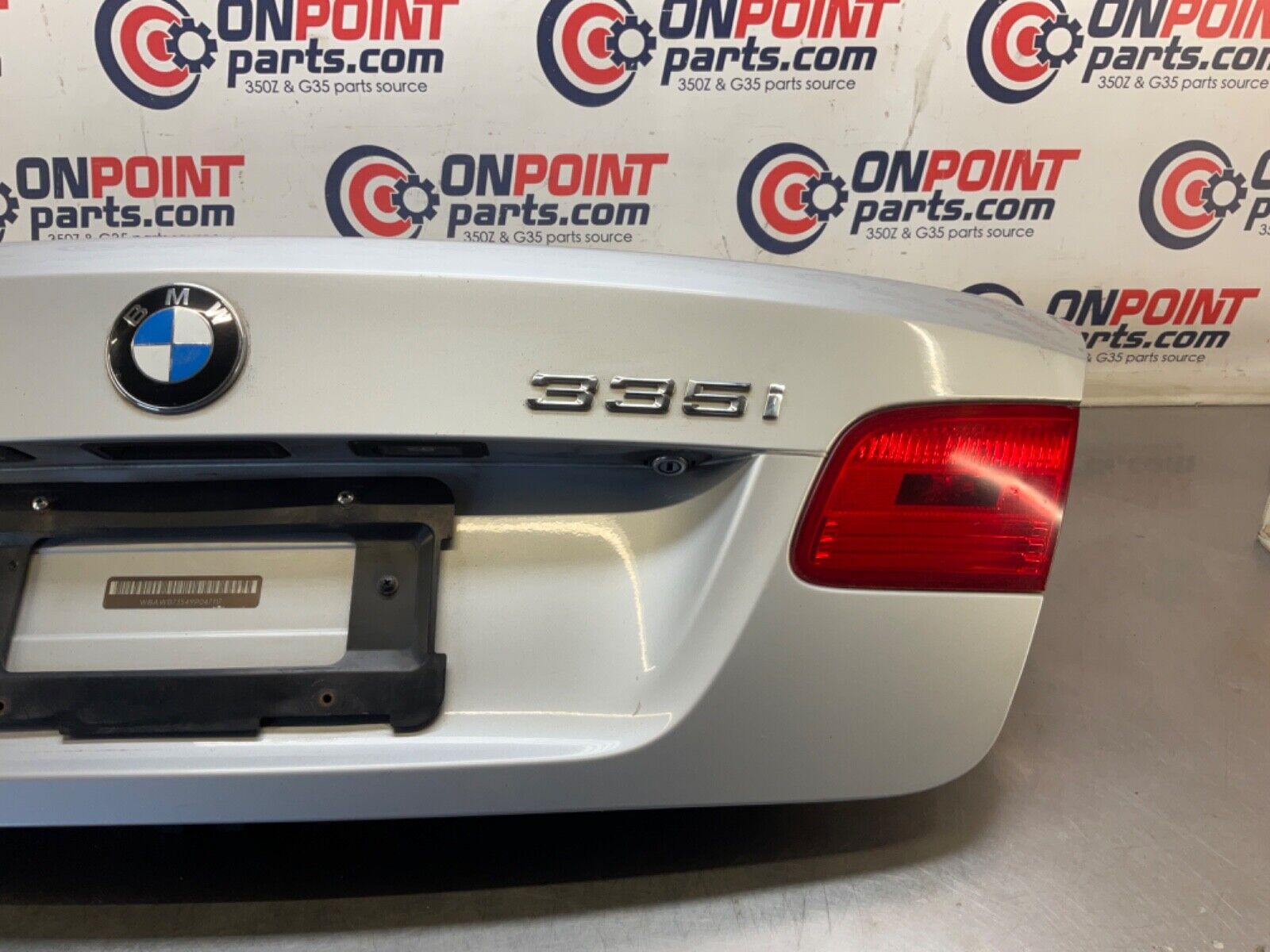 2009 BMW E92 335i Complete Trunk Lid OEM 15BGSE1 - On Point Parts Inc