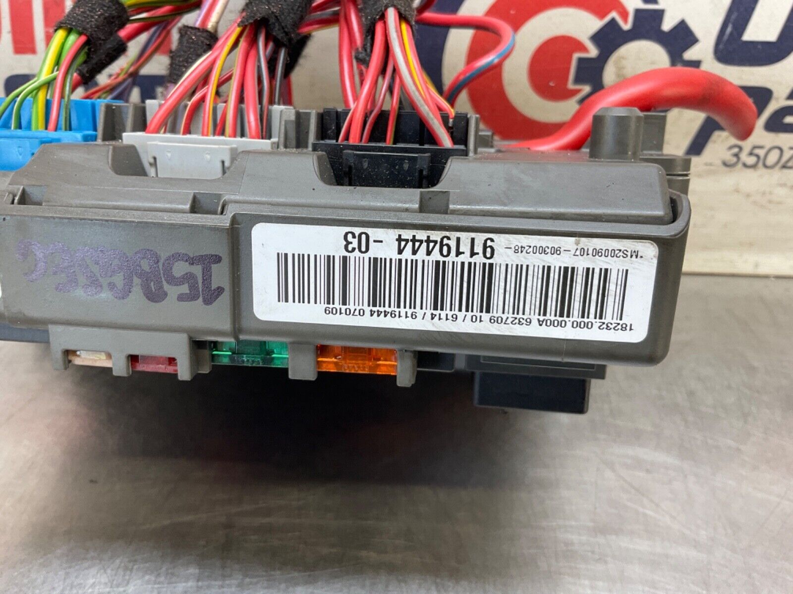 2009 BMW E92 335i Main Dash Large Fuse Relay Box  OEM 15BGSEC - On Point Parts Inc