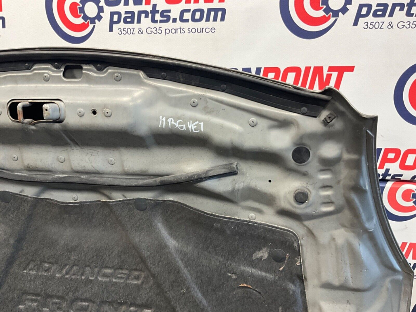 2007 Infiniti V35 G35 Coupe Hood Panel Bonnet OEM 11BGYE1 - On Point Parts Inc