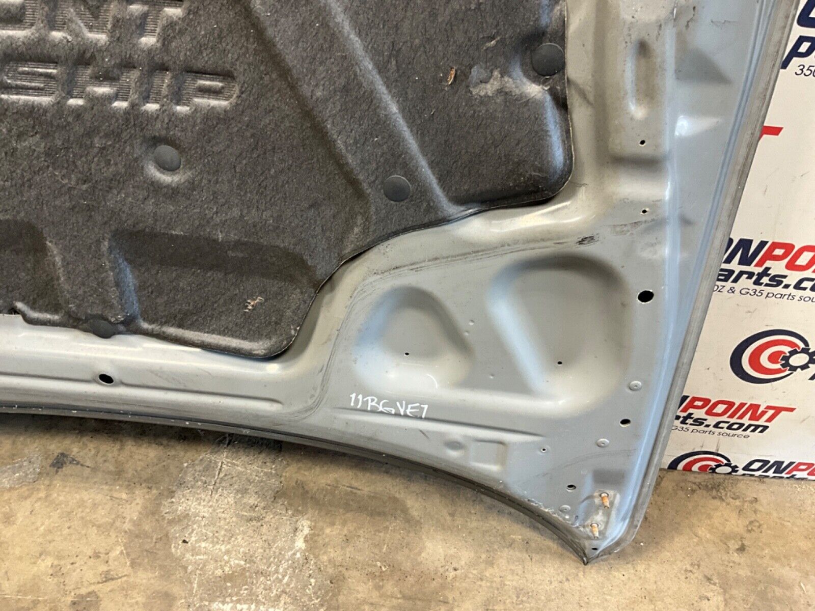 2007 Infiniti V35 G35 Coupe Hood Panel Bonnet OEM 11BGYE1 - On Point Parts Inc