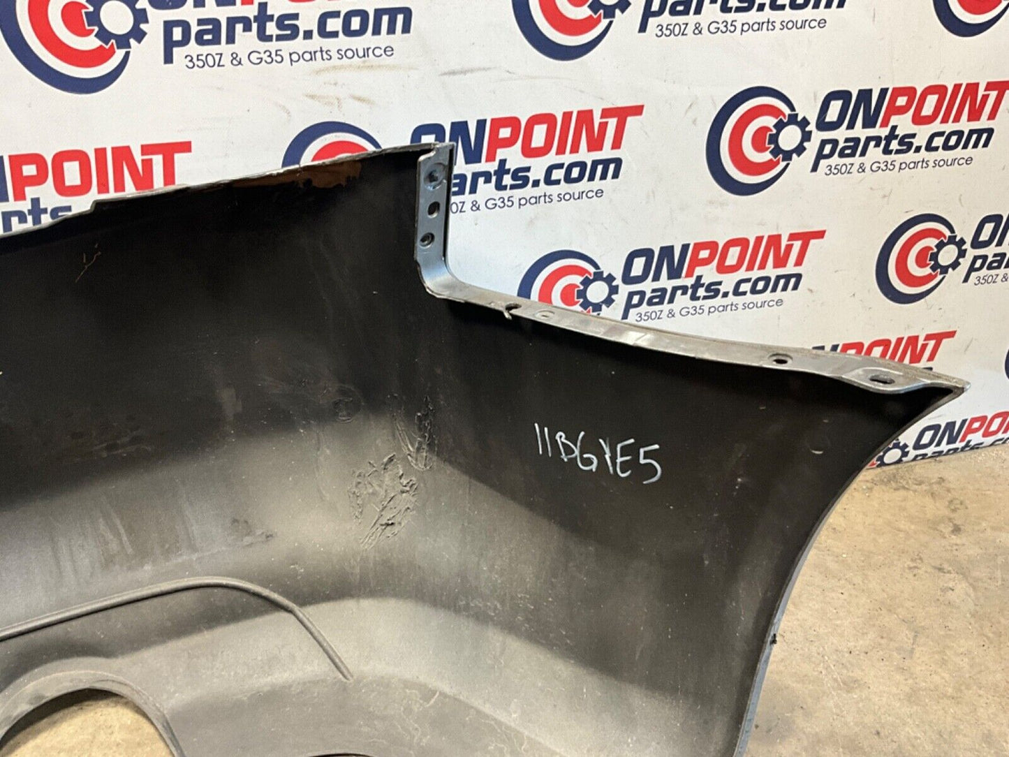 2007 Infiniti V35 G35 Coupe Rear Bumper Cover OEM 11BGYE5 - On Point Parts Inc