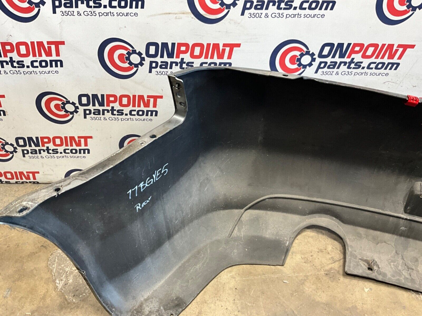 2007 Infiniti V35 G35 Coupe Rear Bumper Cover OEM 11BGYE5 - On Point Parts Inc