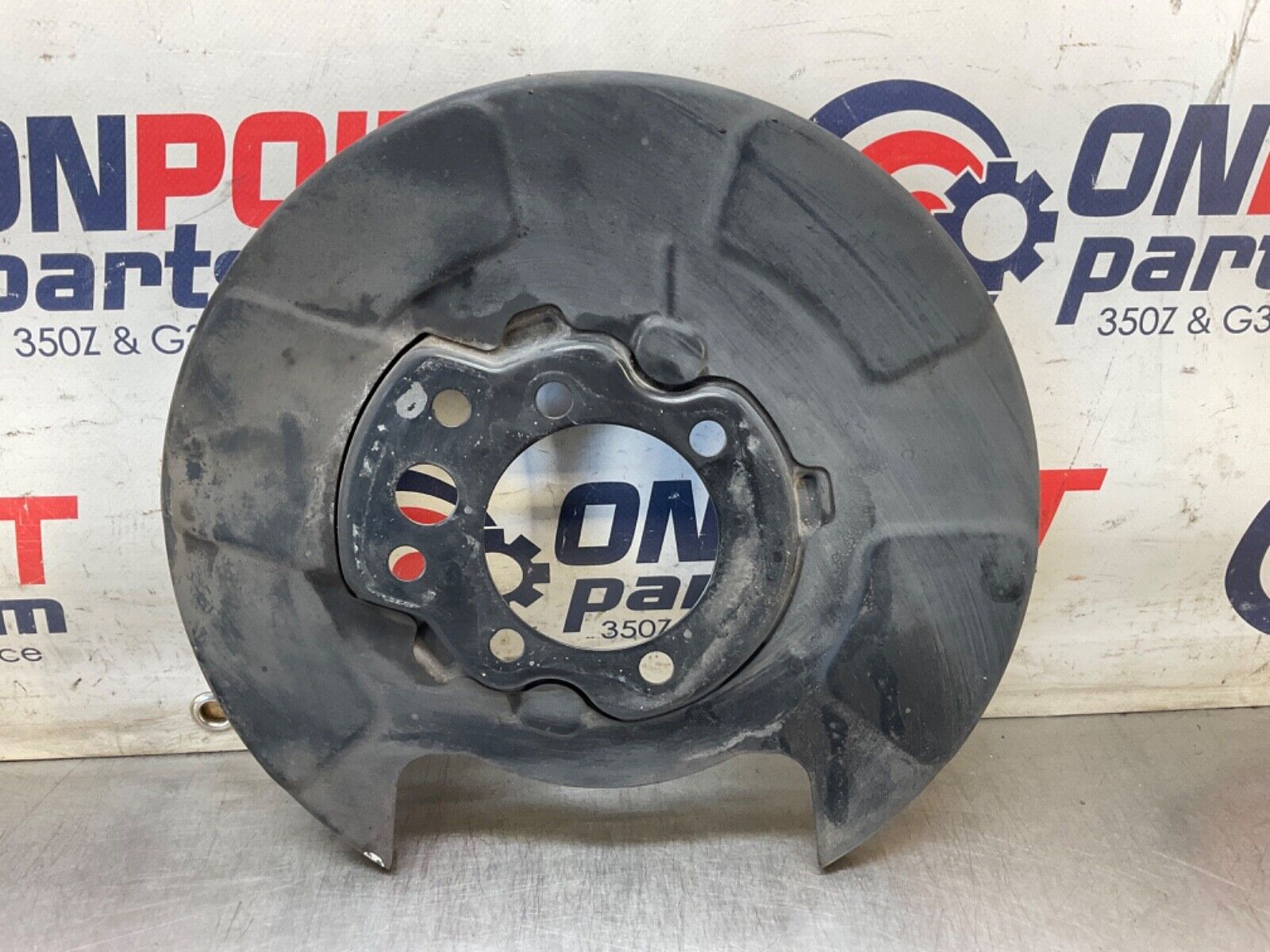 2007 Infiniti V35 G35 Driver Left Rear Brake Dust Cover OEM 11BGYEG - On Point Parts Inc