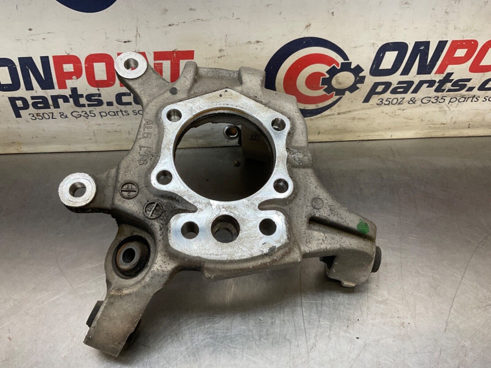 2007 Infiniti V35 G35 Driver Rear Suspension Knuckle Axle Housing OEM 11BGYEG - On Point Parts Inc