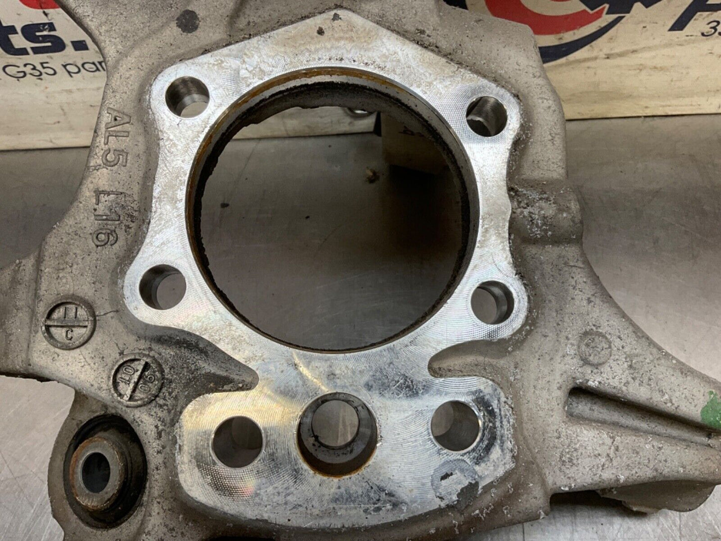 2007 Infiniti V35 G35 Driver Rear Suspension Knuckle Axle Housing OEM 11BGYEG - On Point Parts Inc