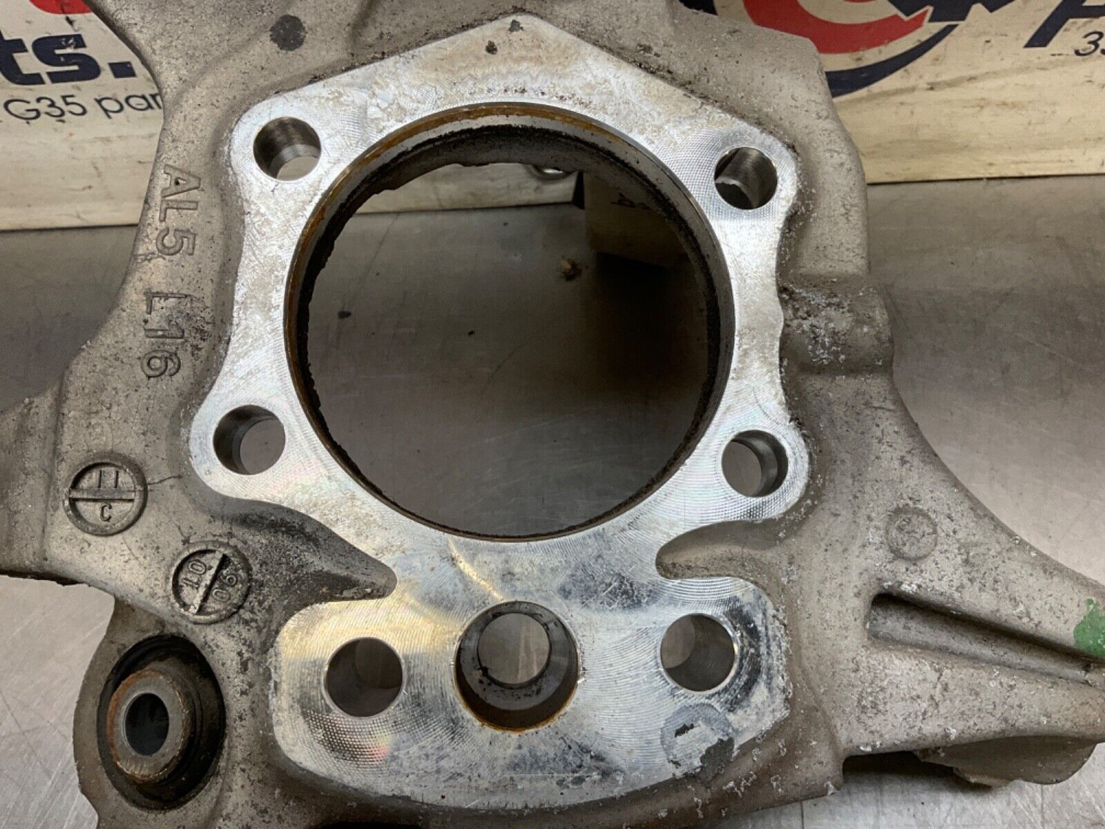 2007 Infiniti V35 G35 Driver Rear Suspension Knuckle Axle Housing OEM 11BGYEG - On Point Parts Inc