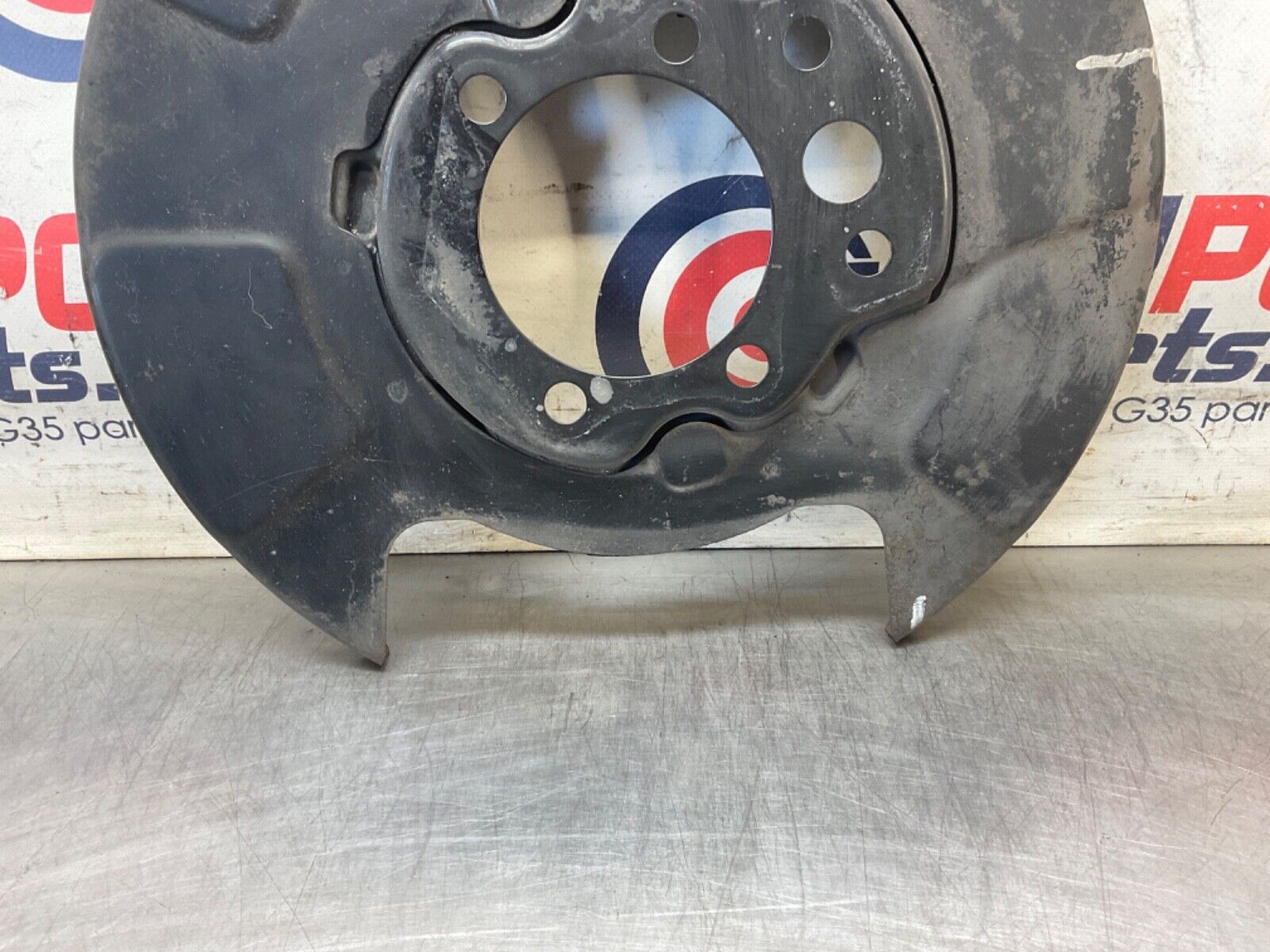 2007 Infiniti V35 G35 Passenger Right Rear Brake Dust Cover OEM 11BGYEK - On Point Parts Inc