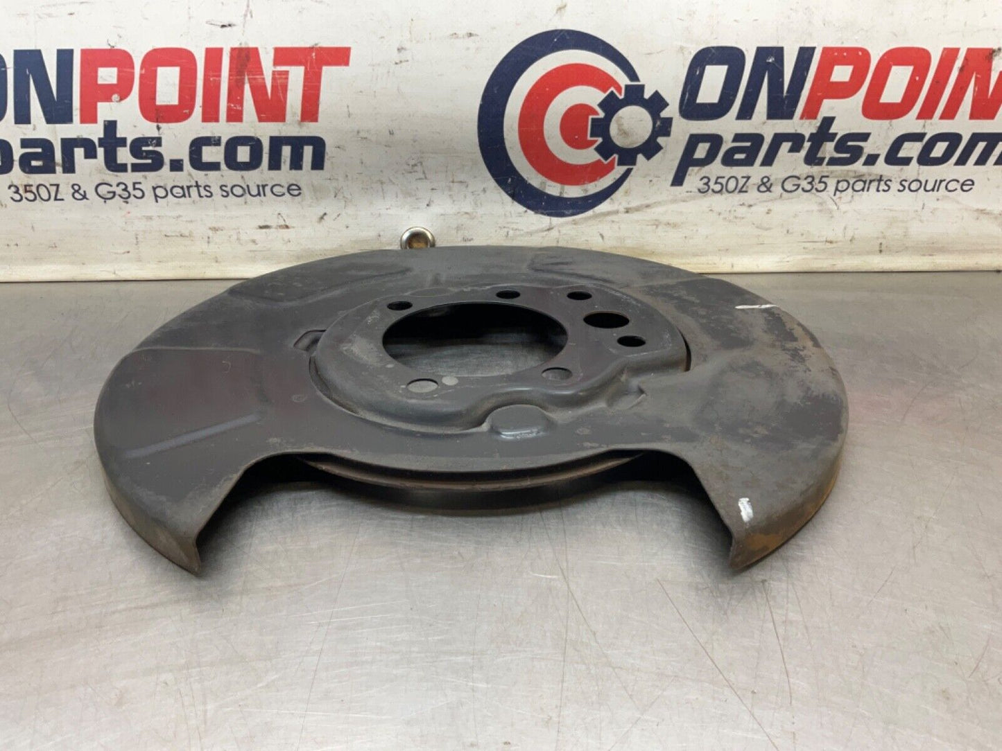 2007 Infiniti V35 G35 Passenger Right Rear Brake Dust Cover OEM 11BGYEK - On Point Parts Inc