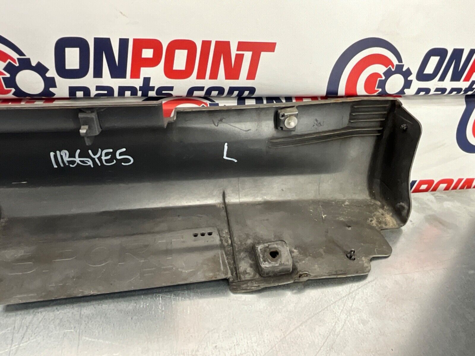 2007 Infiniti V35 G35 Driver Left Sport Rocker Panel Side Skirt OEM 11BGYE5 - On Point Parts Inc