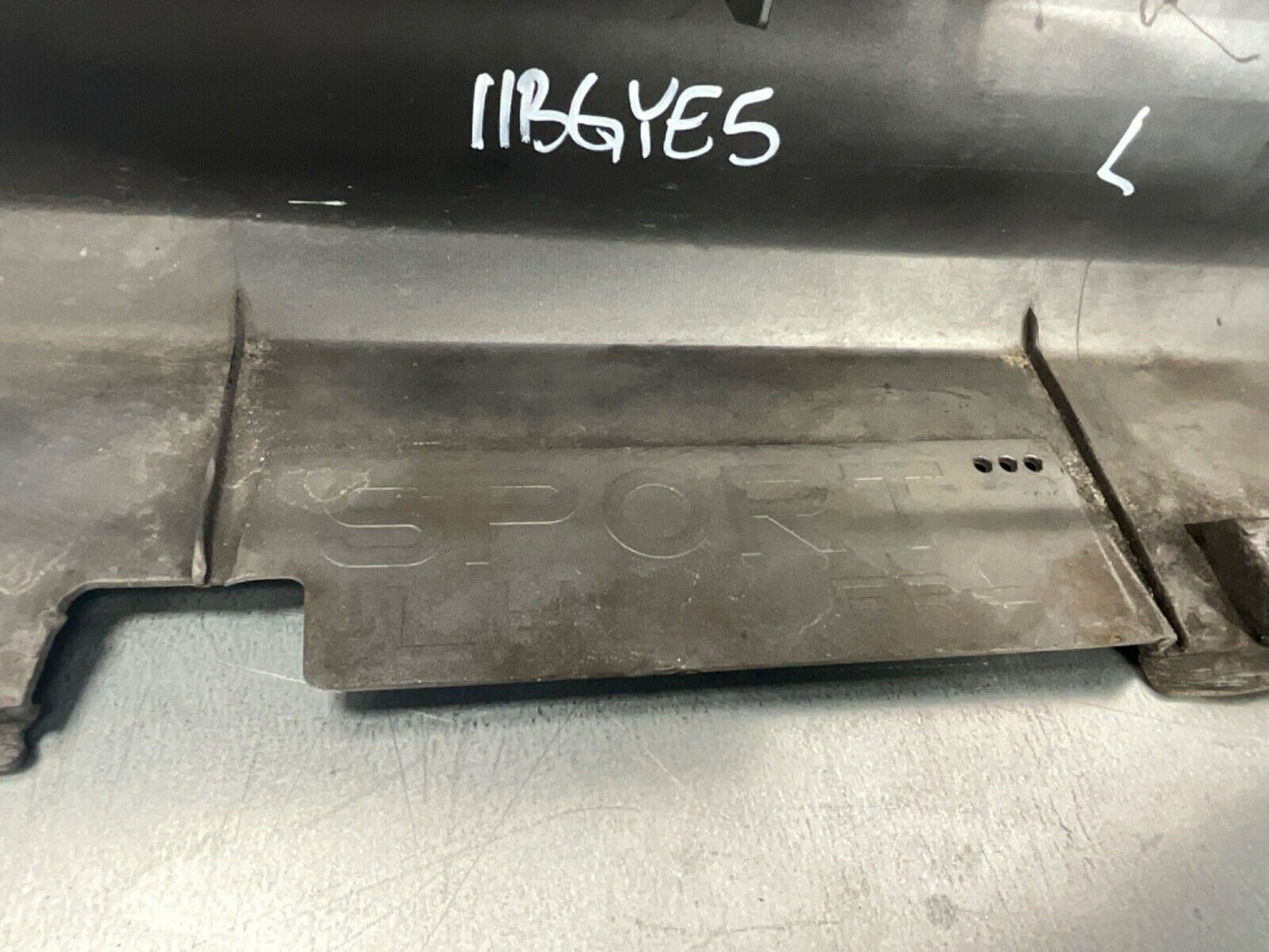 2007 Infiniti V35 G35 Driver Left Sport Rocker Panel Side Skirt OEM 11BGYE5 - On Point Parts Inc