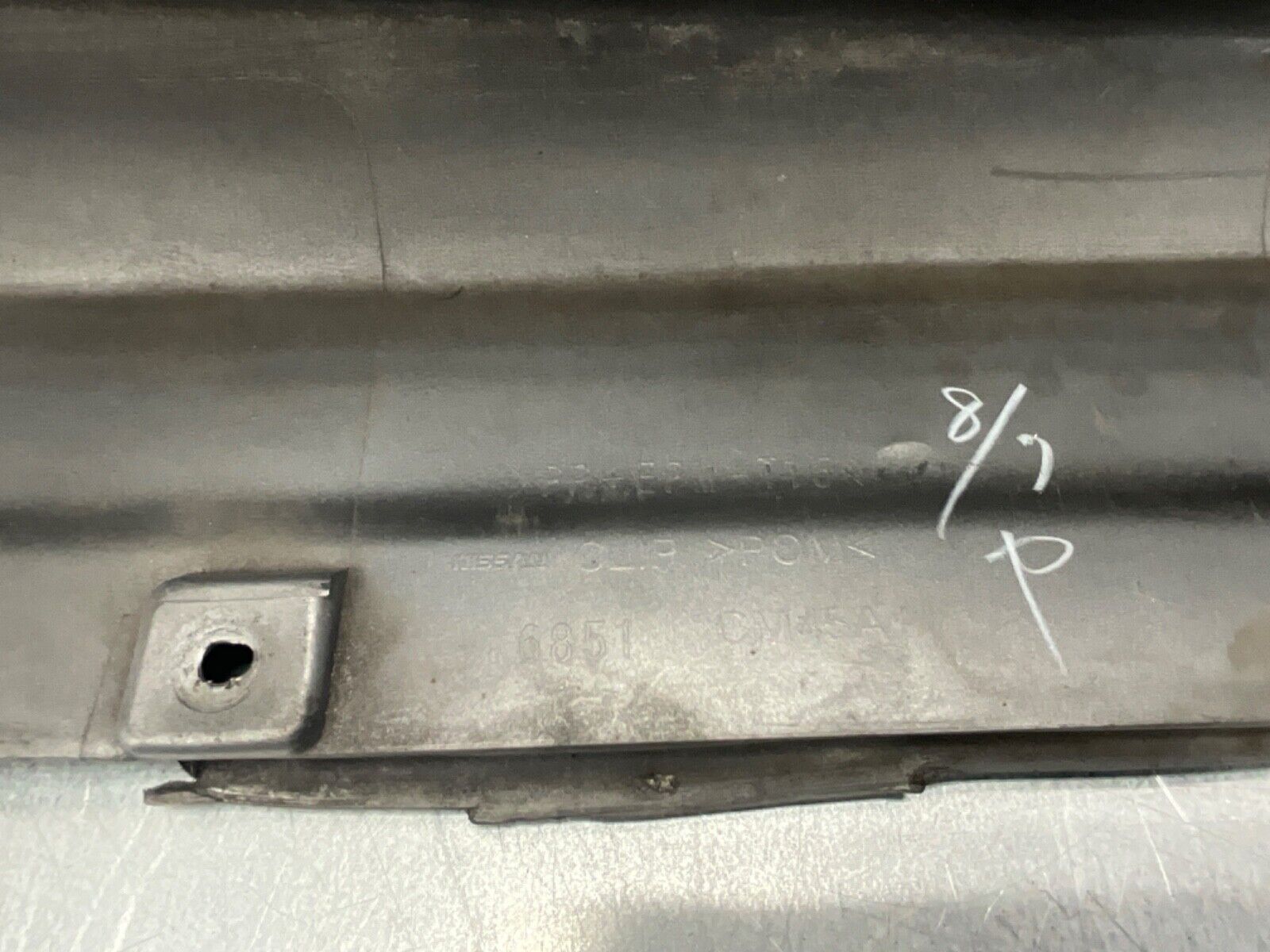 2007 Infiniti V35 G35 Driver Left Sport Rocker Panel Side Skirt OEM 11BGYE5 - On Point Parts Inc