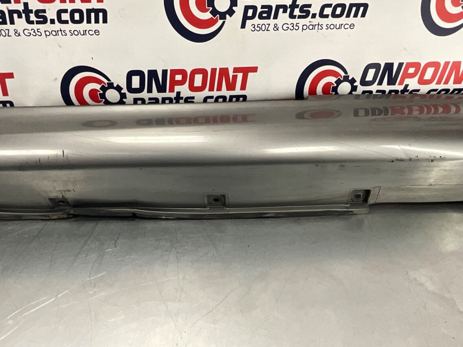 2007 Infiniti V35 G35 Driver Left Sport Rocker Panel Side Skirt OEM 11BGYE5 - On Point Parts Inc