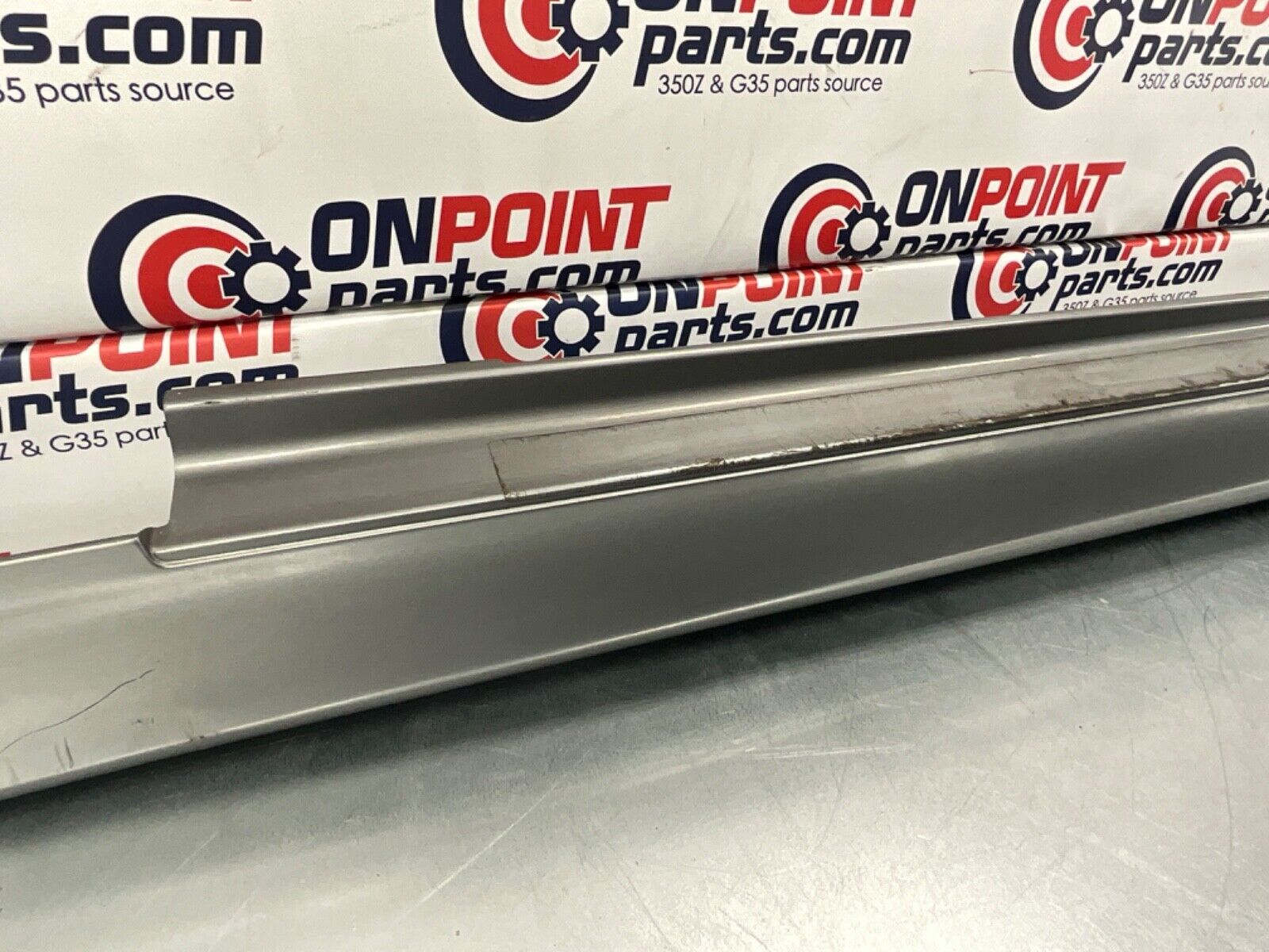 2007 Infiniti V35 G35 Driver Left Sport Rocker Panel Side Skirt OEM 11BGYE5 - On Point Parts Inc