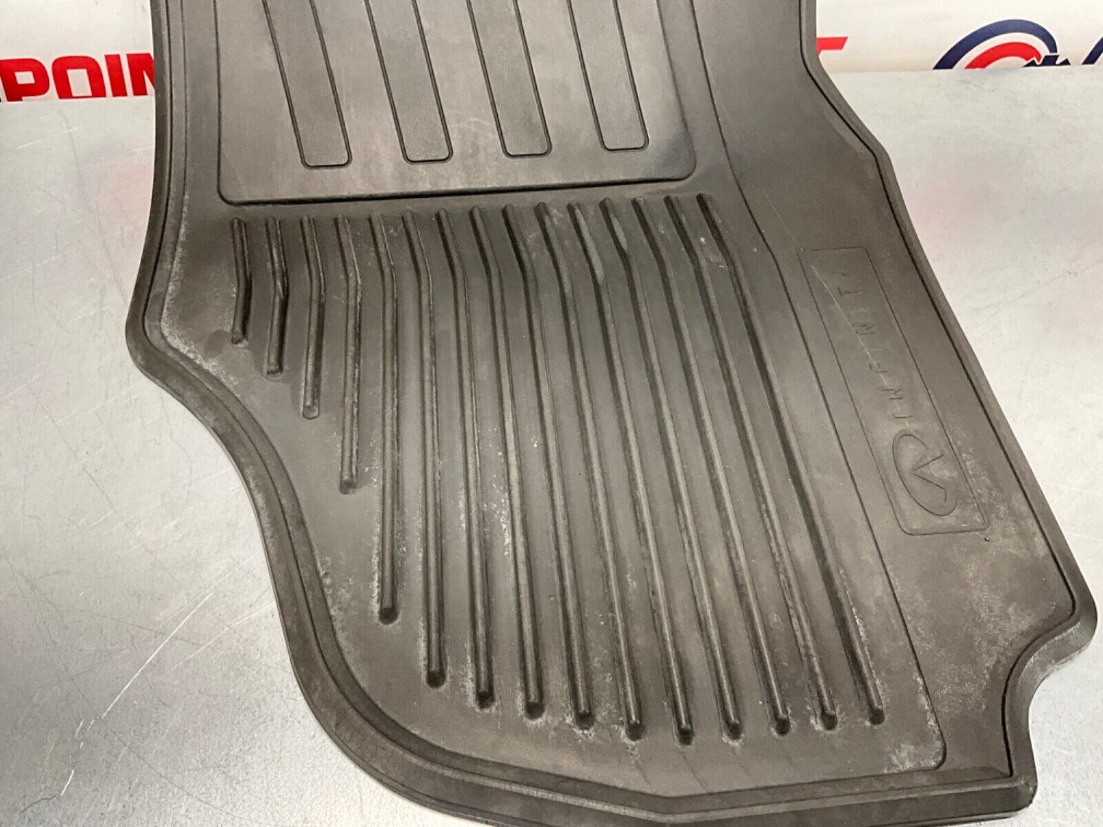 2007 Infiniti V35 G35 Coupe Front All Weather Rubber Floor Mats OEM 11BGYE9 - On Point Parts Inc