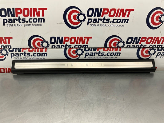 2007 Infiniti V35 G35 Passenger Right Door Threshold Kick Plate Trim OEM 11BGYE7 - On Point Parts Inc
