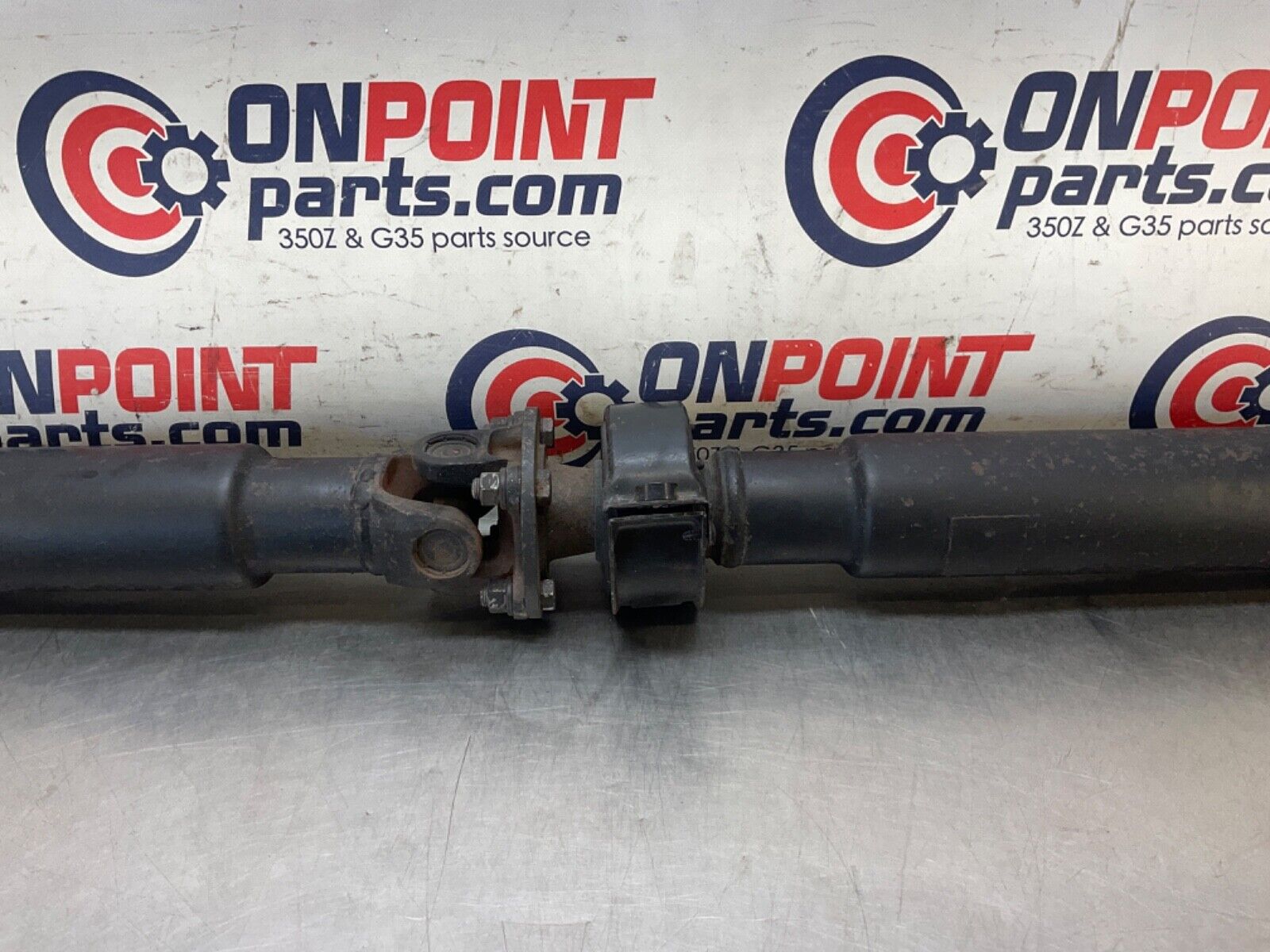 2007 Infiniti V35 G35 2 Piece Driveshaft Manual RWD OEM 11BGYE0 - On Point Parts Inc