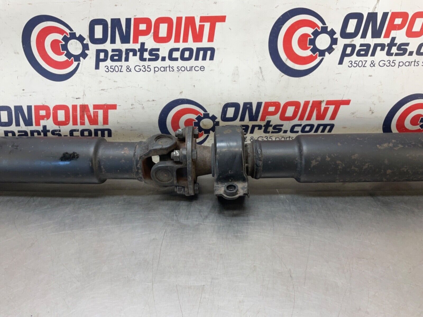 2007 Infiniti V35 G35 2 Piece Driveshaft Manual RWD OEM 11BGYE0 - On Point Parts Inc