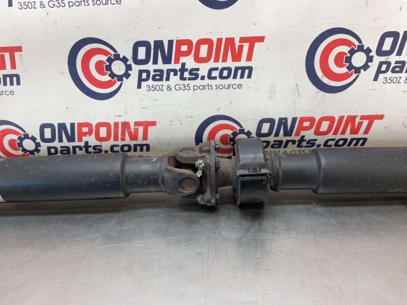 2007 Infiniti V35 G35 2 Piece Driveshaft Manual RWD OEM 11BGYE0 - On Point Parts Inc