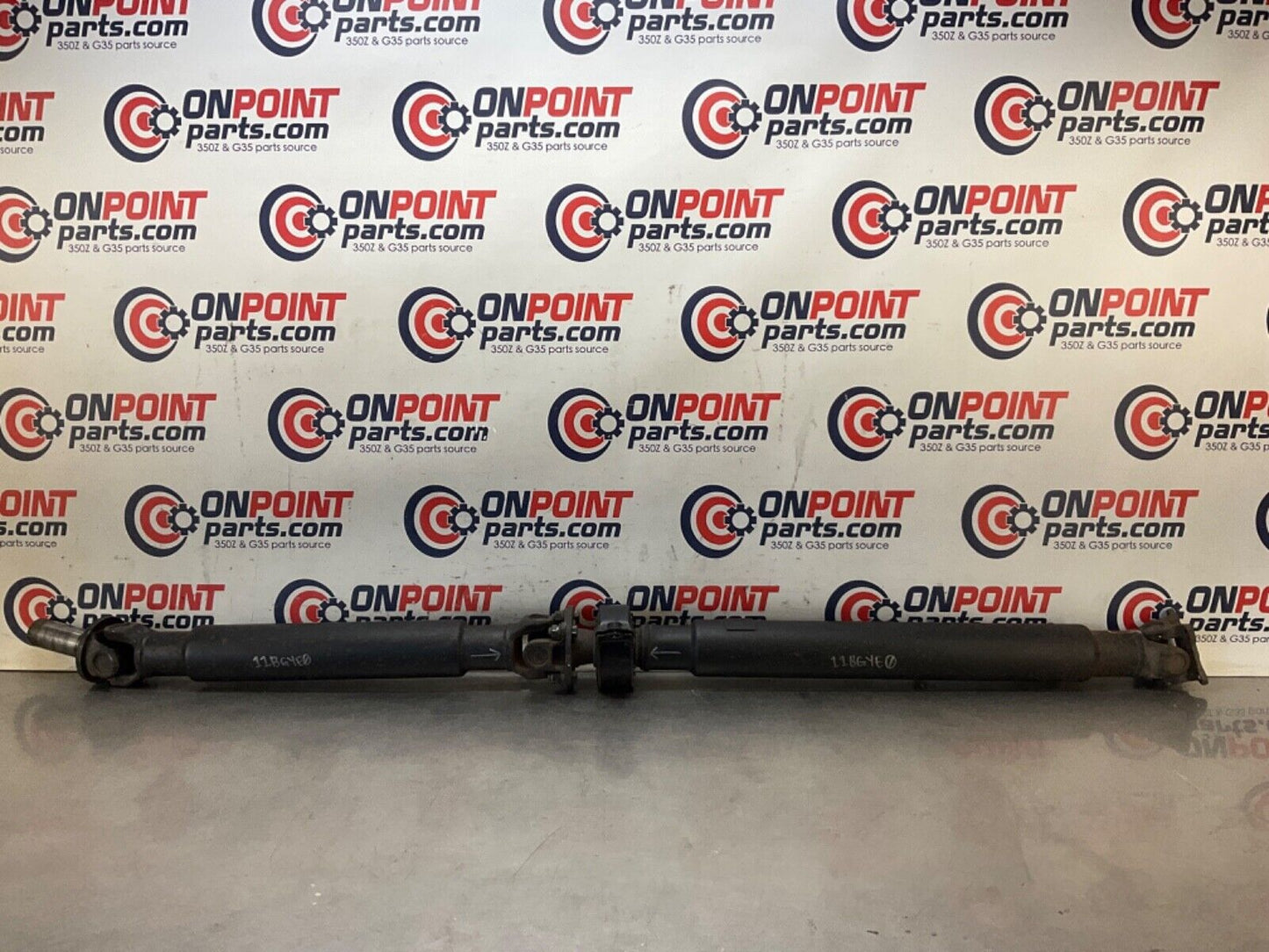 2007 Infiniti V35 G35 2 Piece Driveshaft Manual RWD OEM 11BGYE0 - On Point Parts Inc