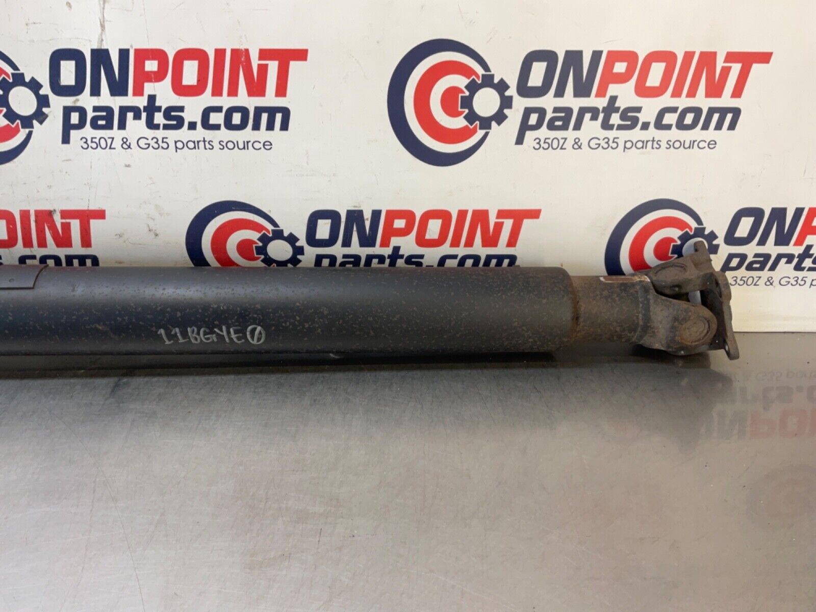 2007 Infiniti V35 G35 2 Piece Driveshaft Manual RWD OEM 11BGYE0 - On Point Parts Inc