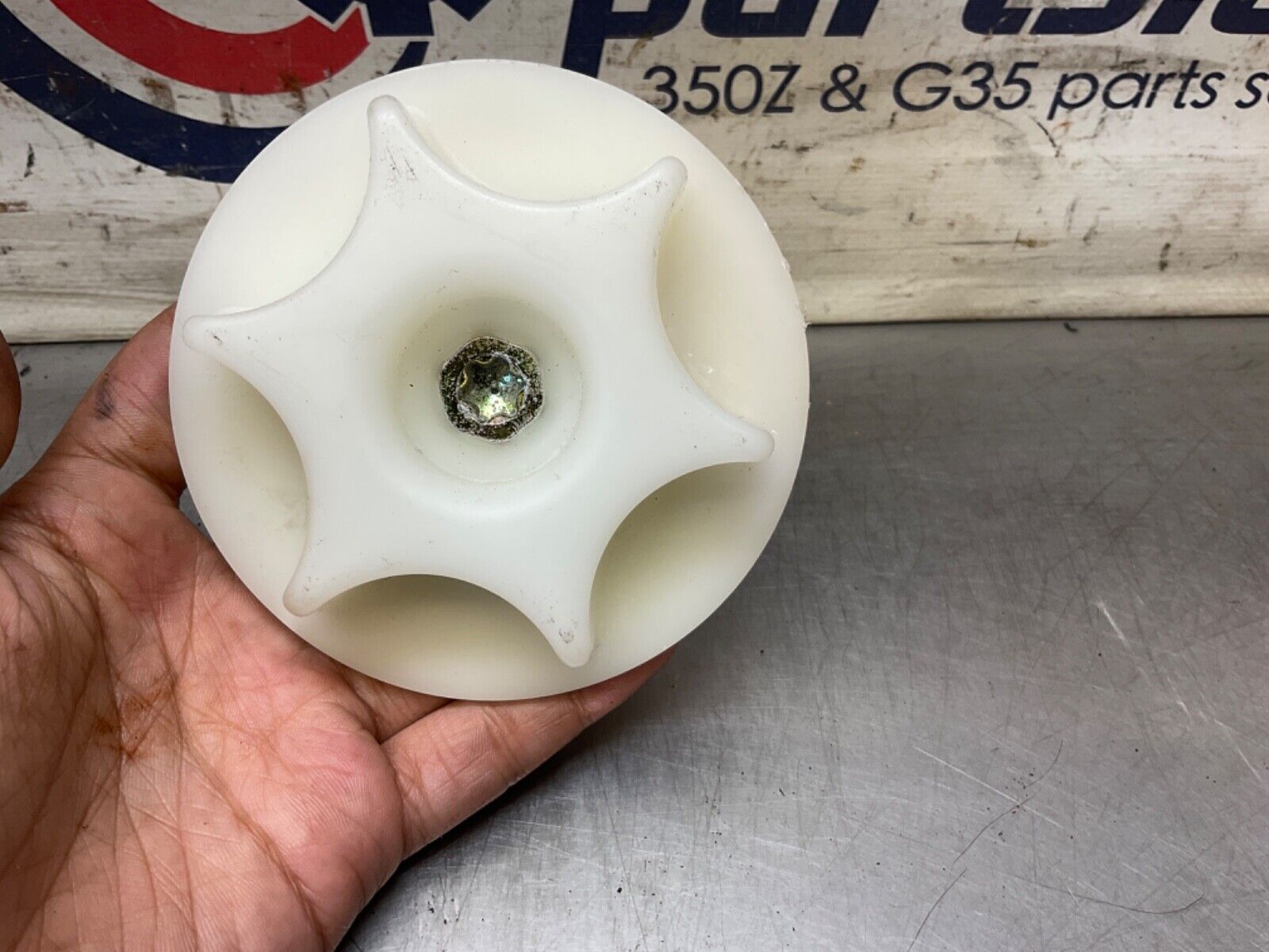 2007 Infiniti V35 G35 Spare Tire Trunk Hold Down Clamp OEM 11BGYEC - On Point Parts Inc