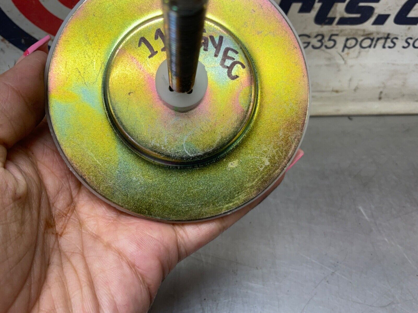 2007 Infiniti V35 G35 Spare Tire Trunk Hold Down Clamp OEM 11BGYEC - On Point Parts Inc