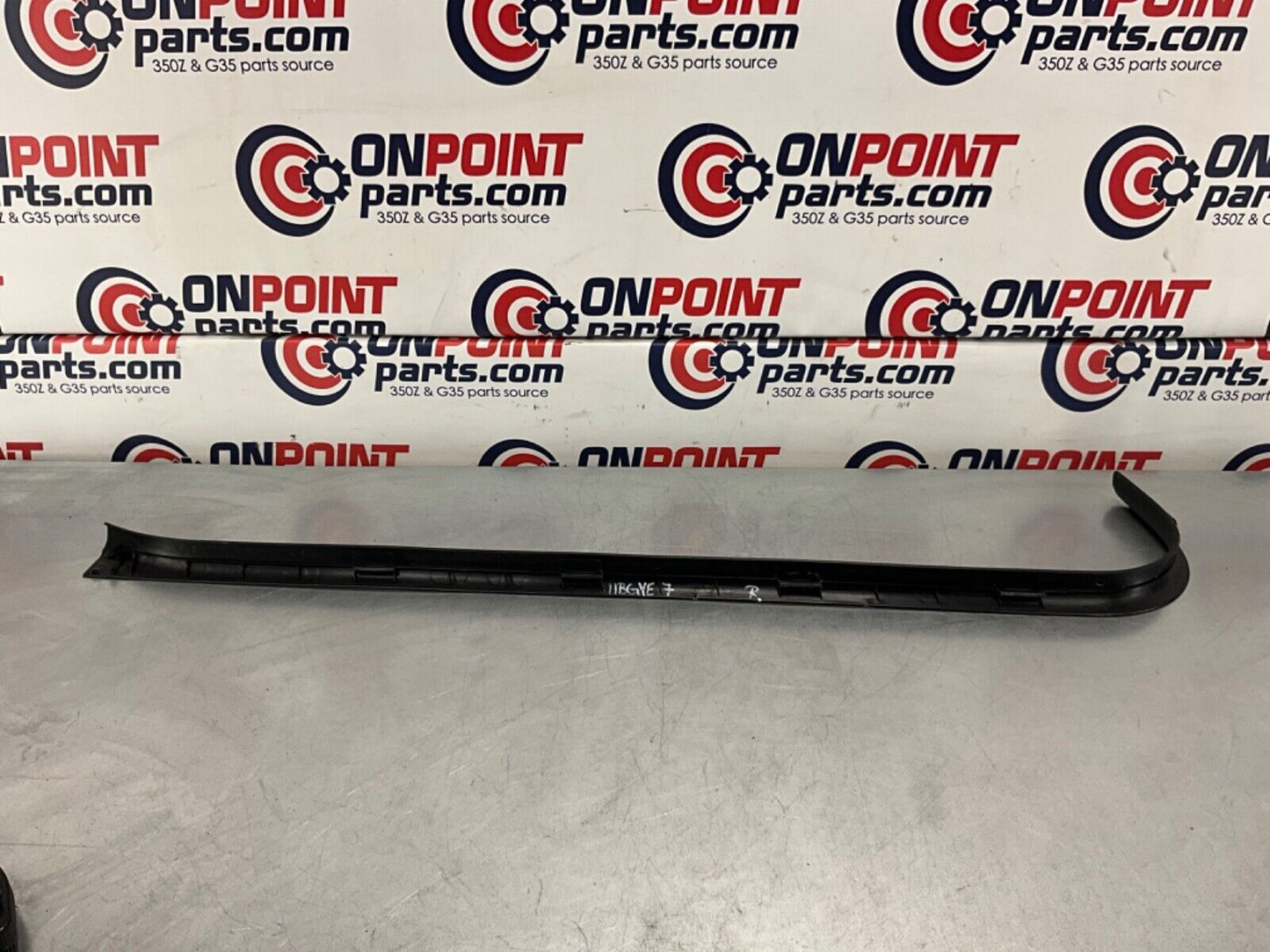 2007 Infiniti V35 G35 Passenger Right Door Threshold Sill Trim 76851 OEM 11BGYE7 - On Point Parts Inc