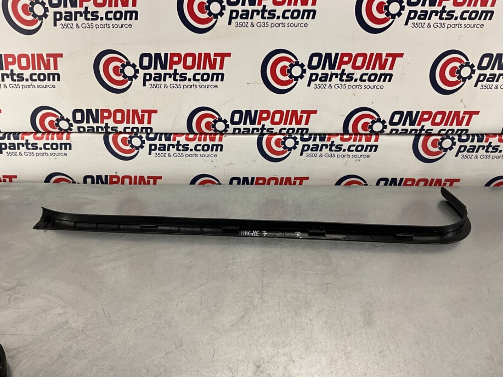 2007 Infiniti V35 G35 Passenger Right Door Threshold Sill Trim 76851 OEM 11BGYE7 - On Point Parts Inc