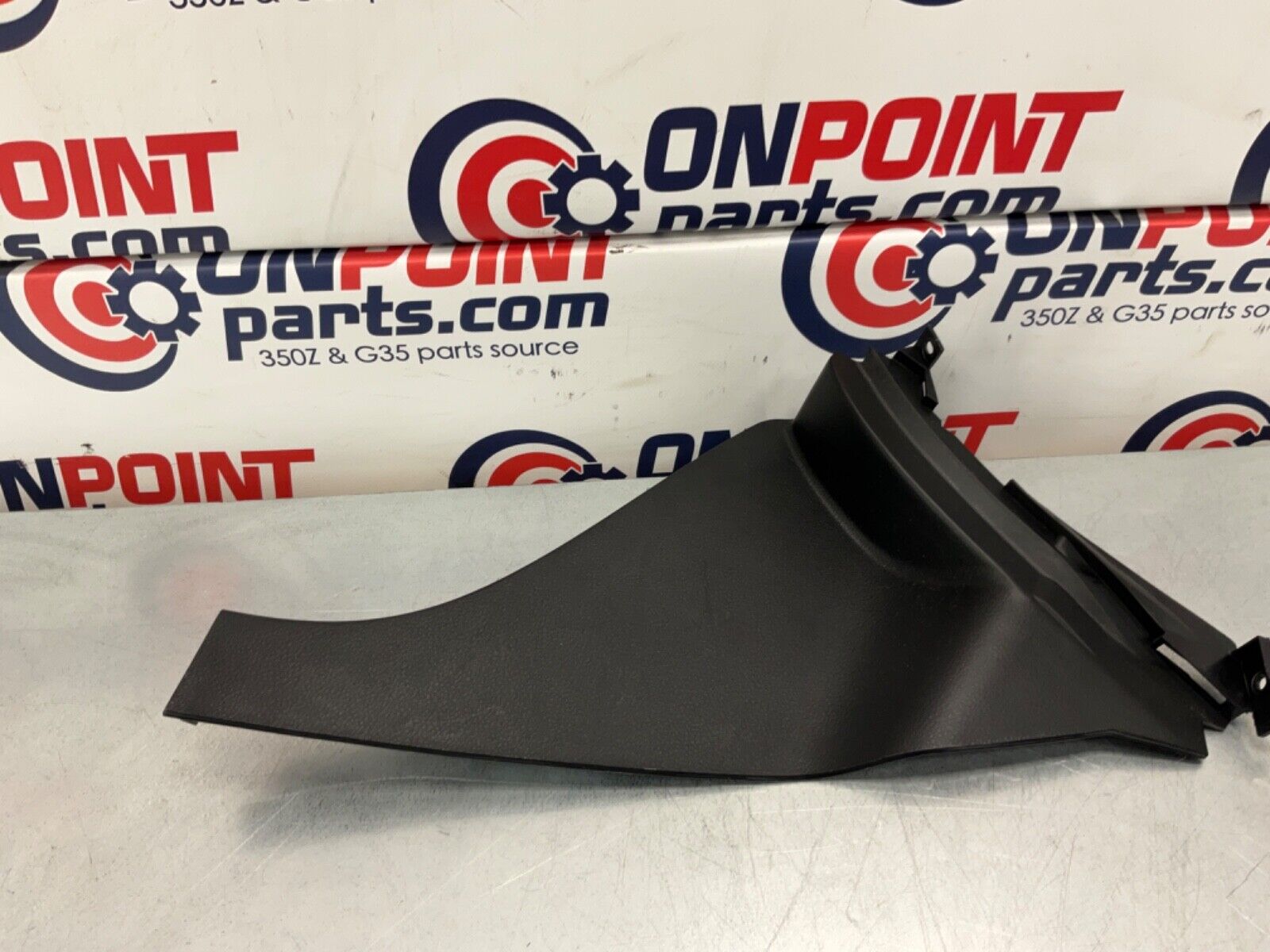 2007 Infiniti G35 Passenger Right Front Center Console Kick Panel OEM 11BGYEE - On Point Parts Inc
