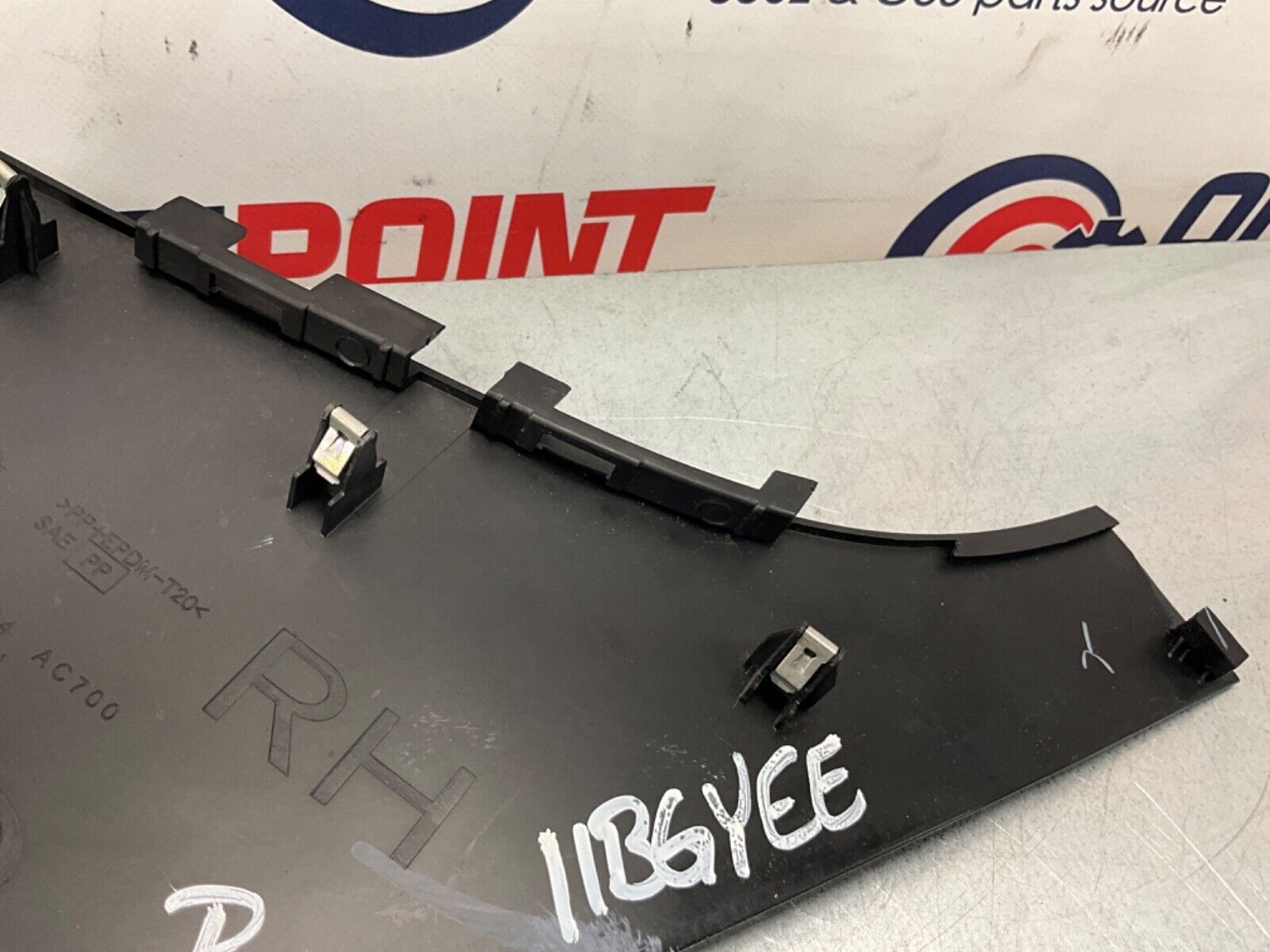 2007 Infiniti G35 Passenger Right Front Center Console Kick Panel OEM 11BGYEE - On Point Parts Inc