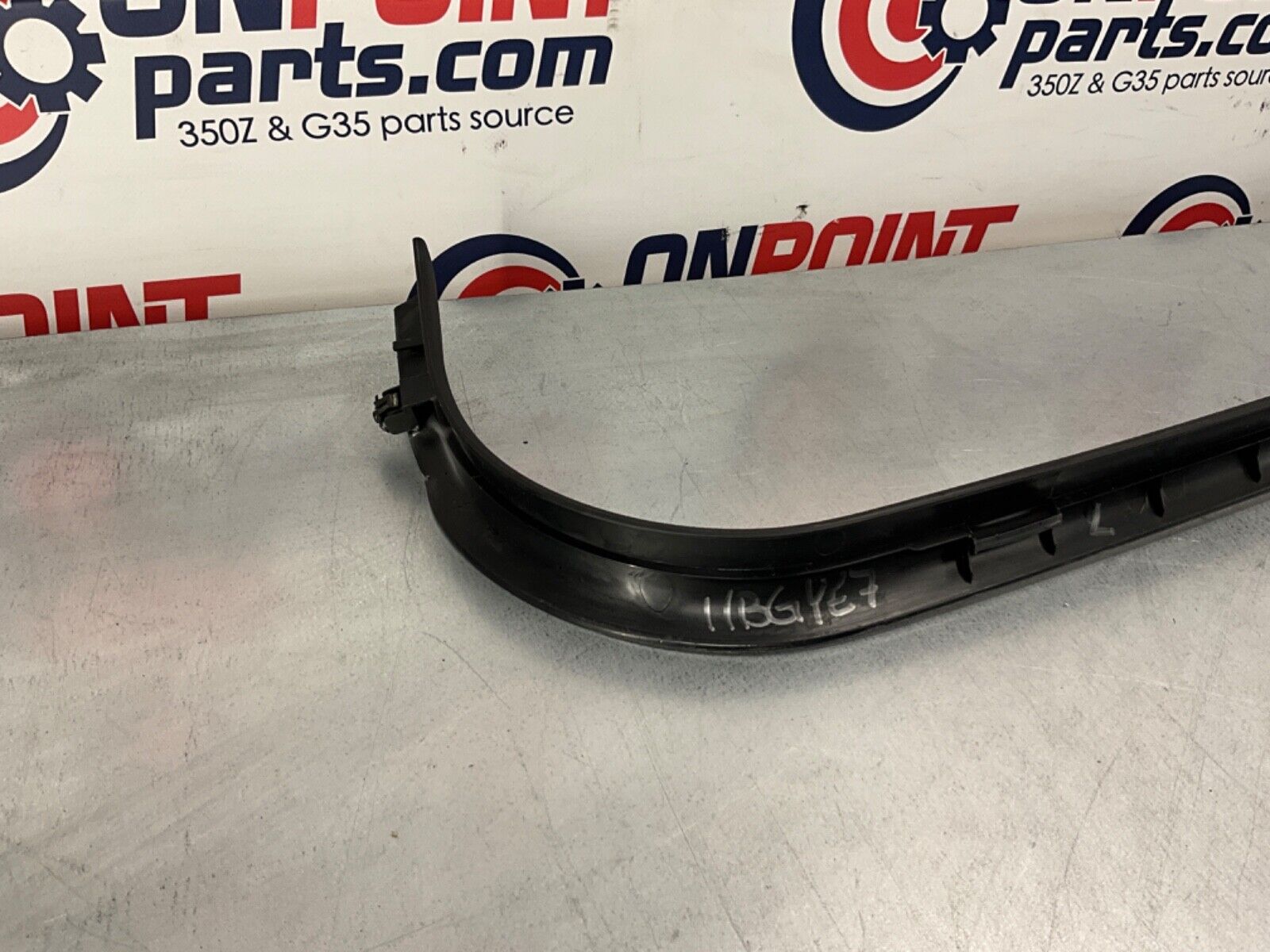 2007 Infiniti V35 G35 Coupe Driver Left Door Threshold Sill Trim OEM 11BGYE7 - On Point Parts Inc