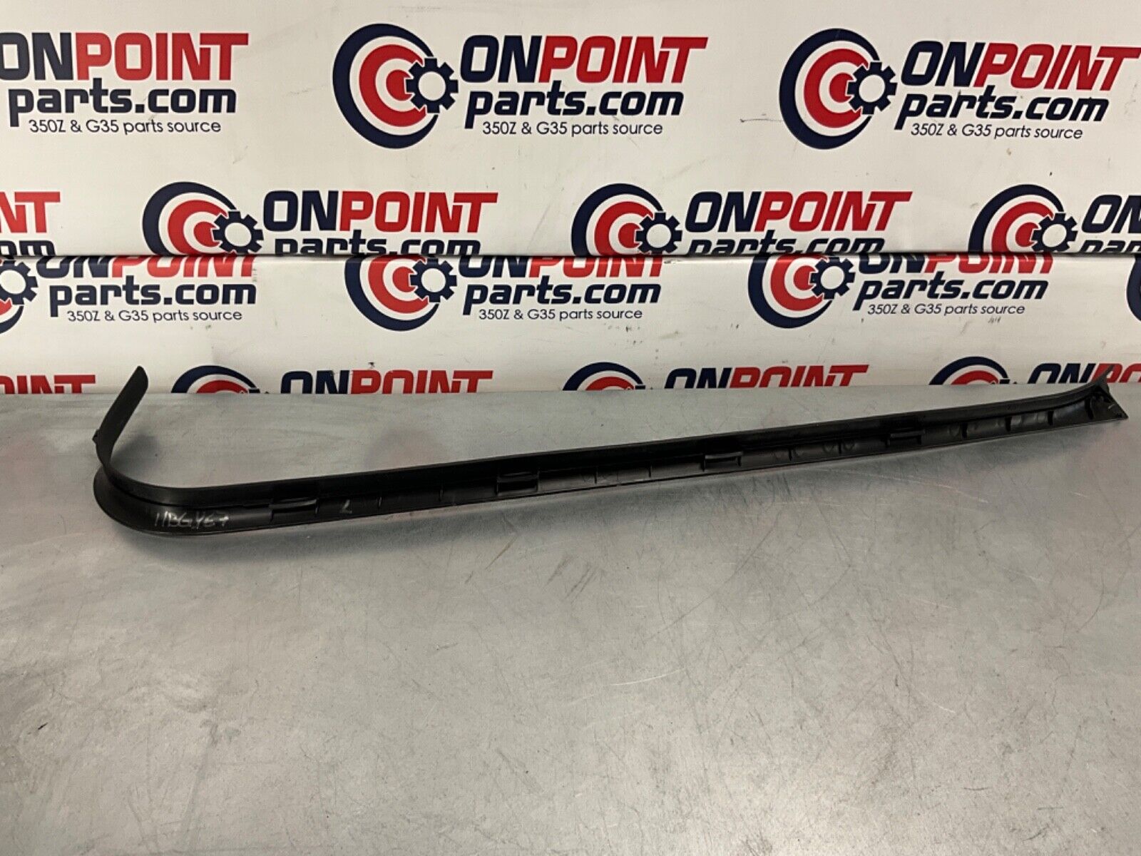 2007 Infiniti V35 G35 Coupe Driver Left Door Threshold Sill Trim OEM 11BGYE7 - On Point Parts Inc