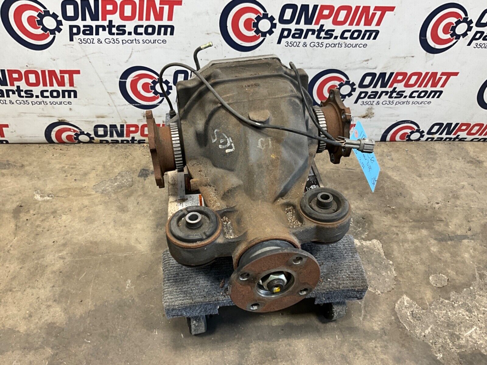 2007 Infiniti V35 G35 Manual Rear VLSD Differential 3.54 98k OEM 11BGYE0 - On Point Parts Inc
