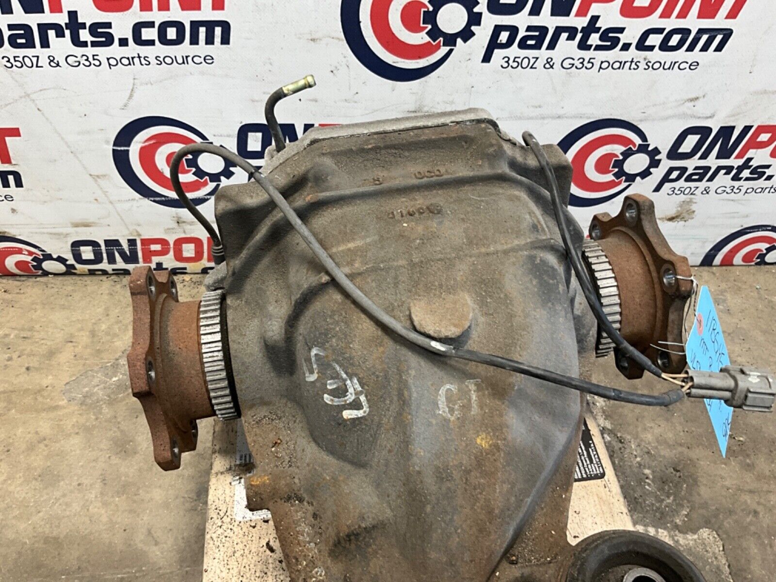 2007 Infiniti V35 G35 Manual Rear VLSD Differential 3.54 98k OEM 11BGYE0 - On Point Parts Inc