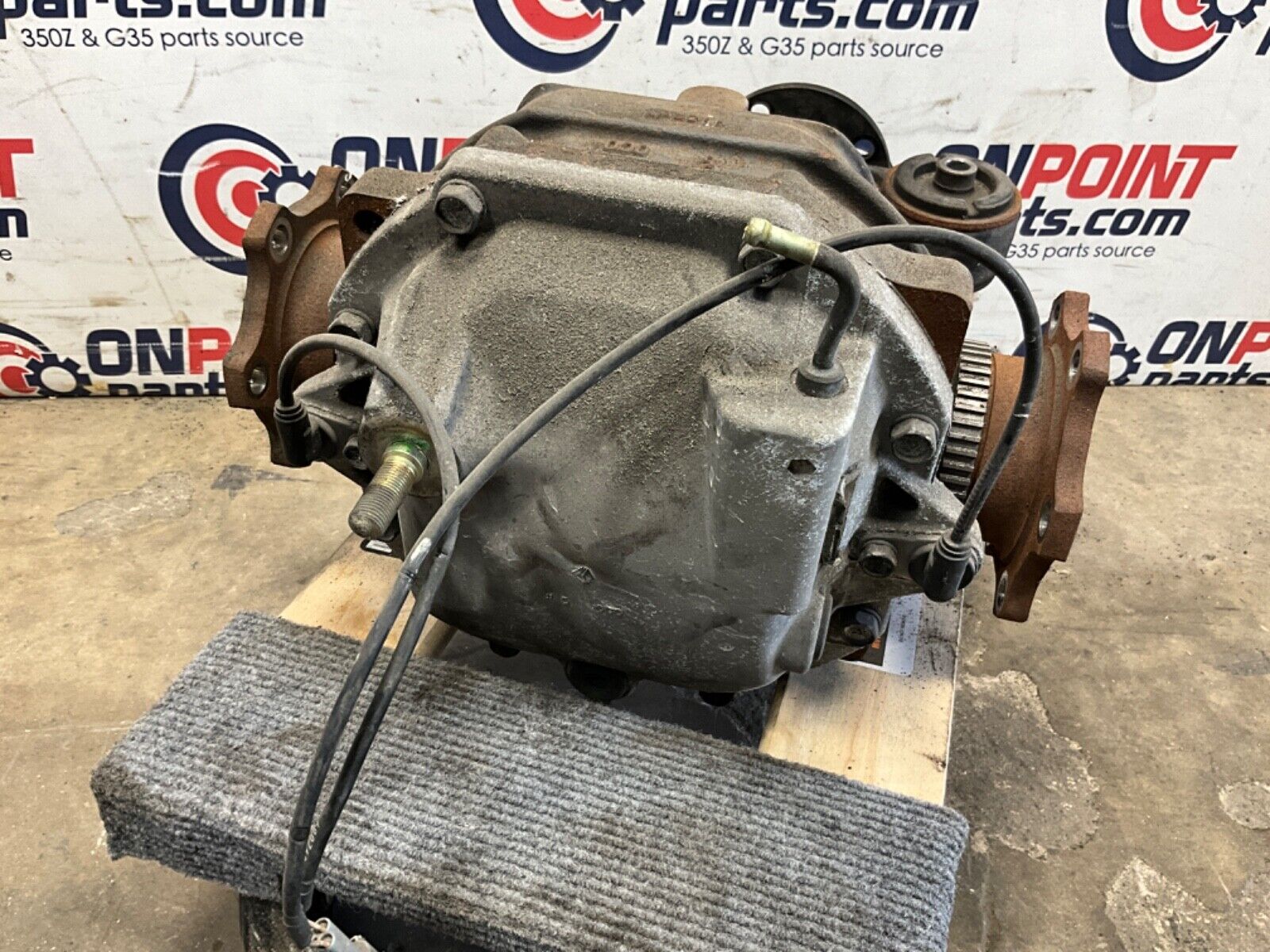 2007 Infiniti V35 G35 Manual Rear VLSD Differential 3.54 98k OEM 11BGYE0 - On Point Parts Inc