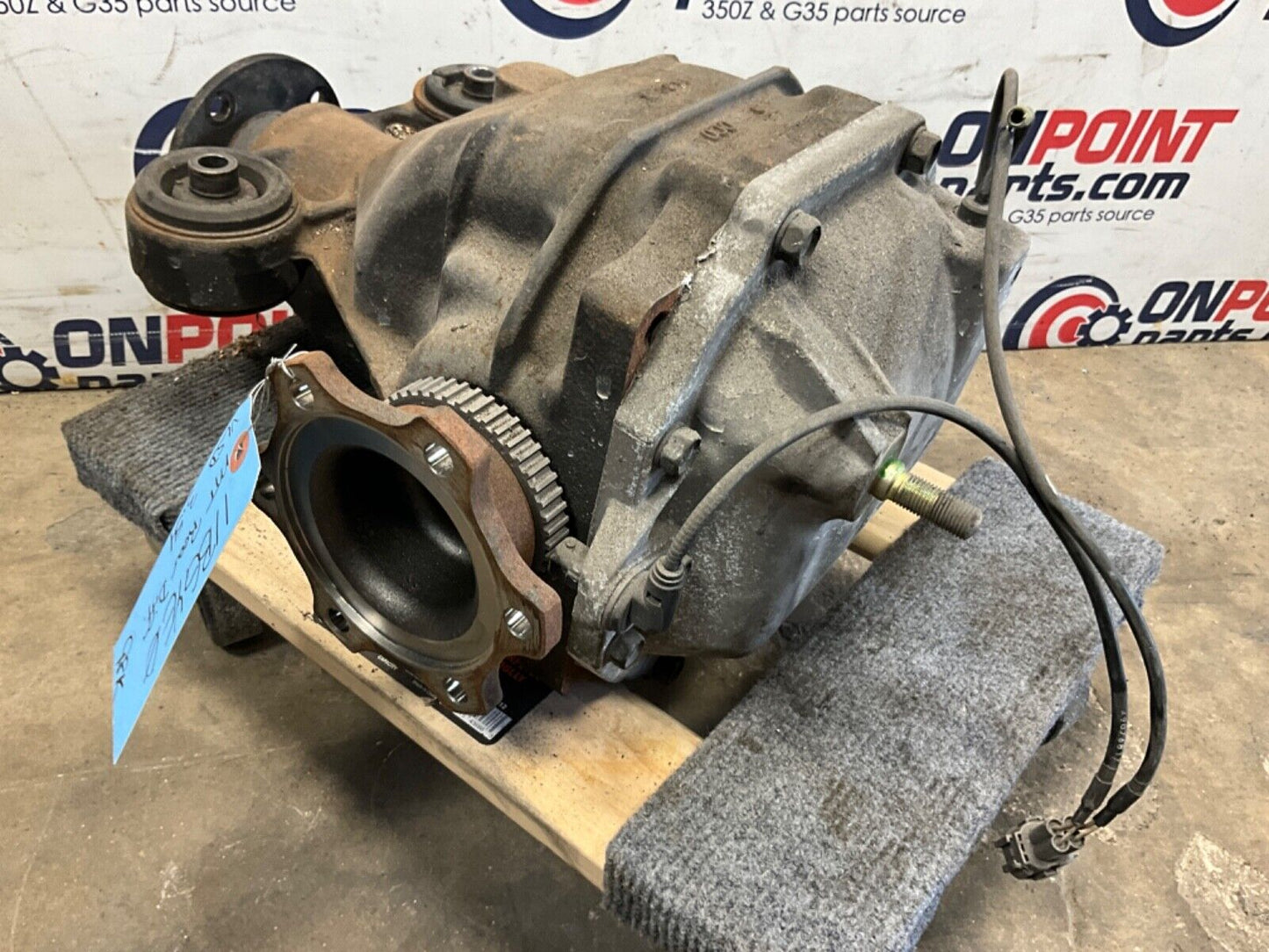 2007 Infiniti V35 G35 Manual Rear VLSD Differential 3.54 98k OEM 11BGYE0 - On Point Parts Inc