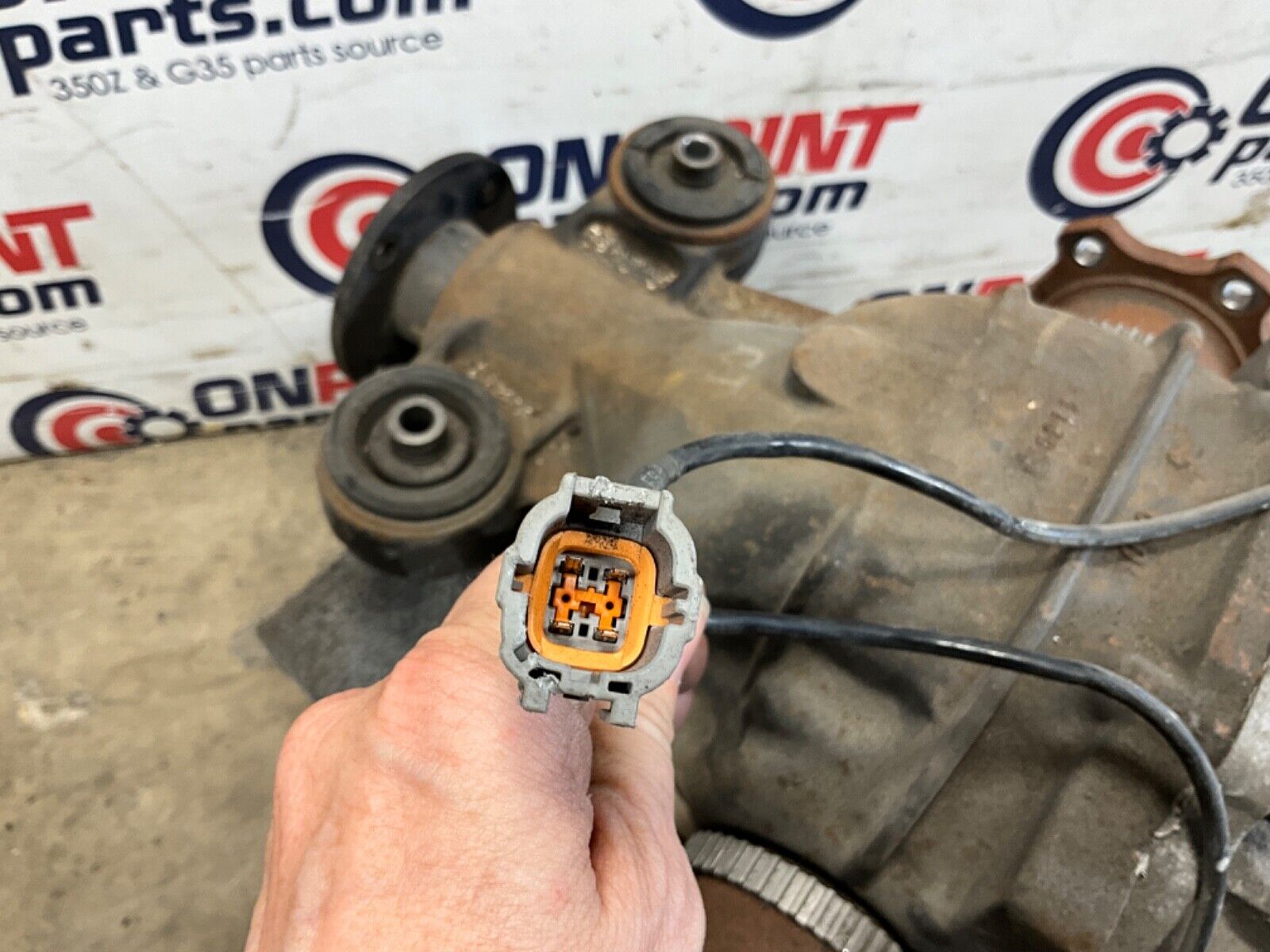 2007 Infiniti V35 G35 Manual Rear VLSD Differential 3.54 98k OEM 11BGYE0 - On Point Parts Inc